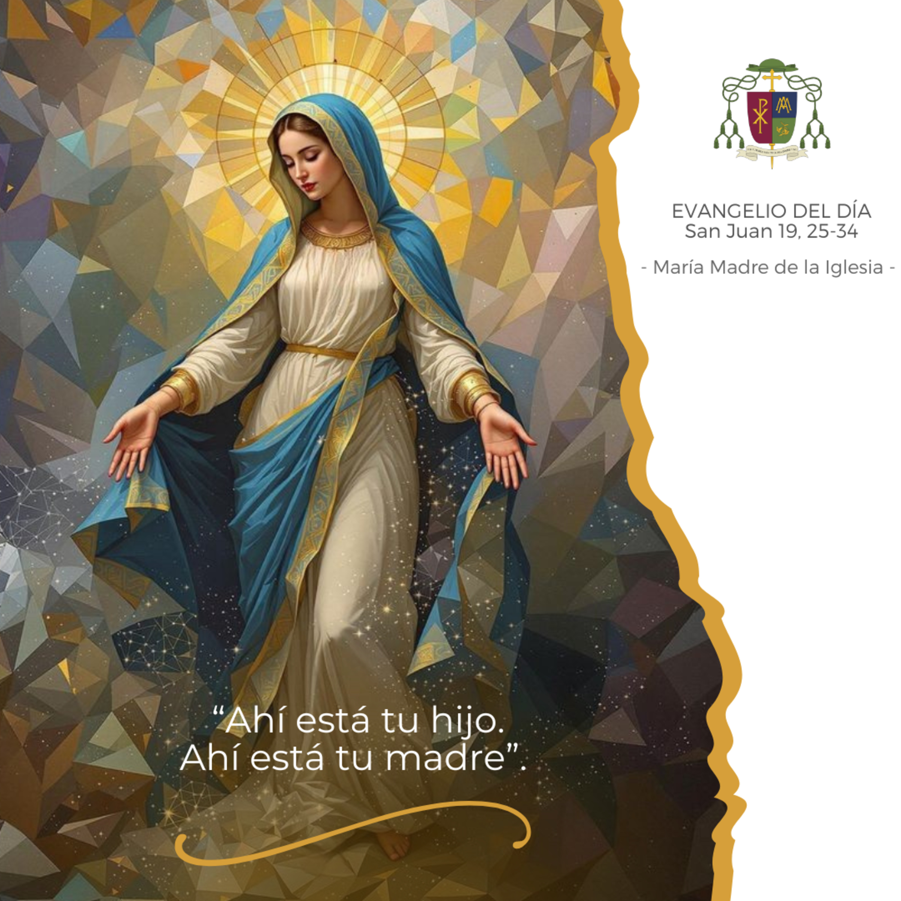 ⚪️ MARÍA, MADRE DE LA IGLESIA, LUNES episode artwork