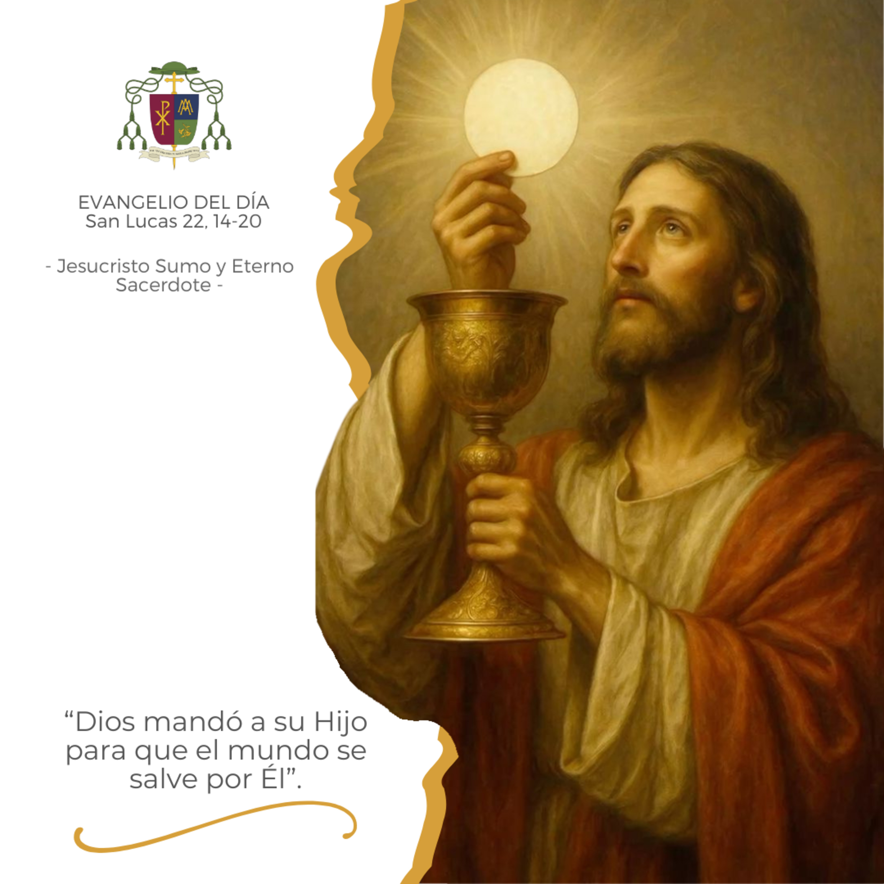 ⚪️ JESUCRISTO SUMO Y ETERNO SACERDOTE, JUEVES  episode artwork
