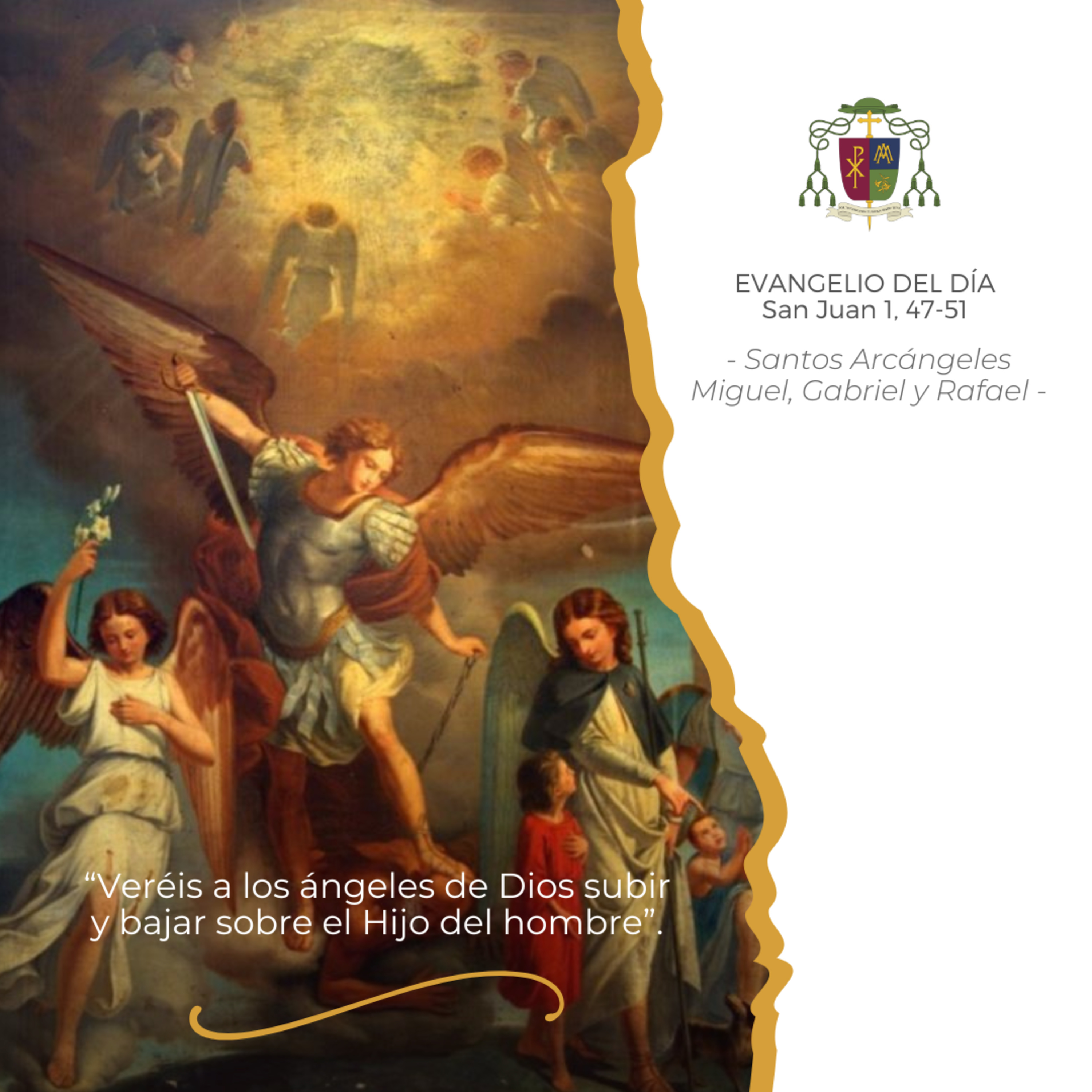 ⚪ FIESTA DE LOS SANTOS ARCÁNGELES MIGUEL, GABRIEL Y RAFAEL, LUNES. episode artwork