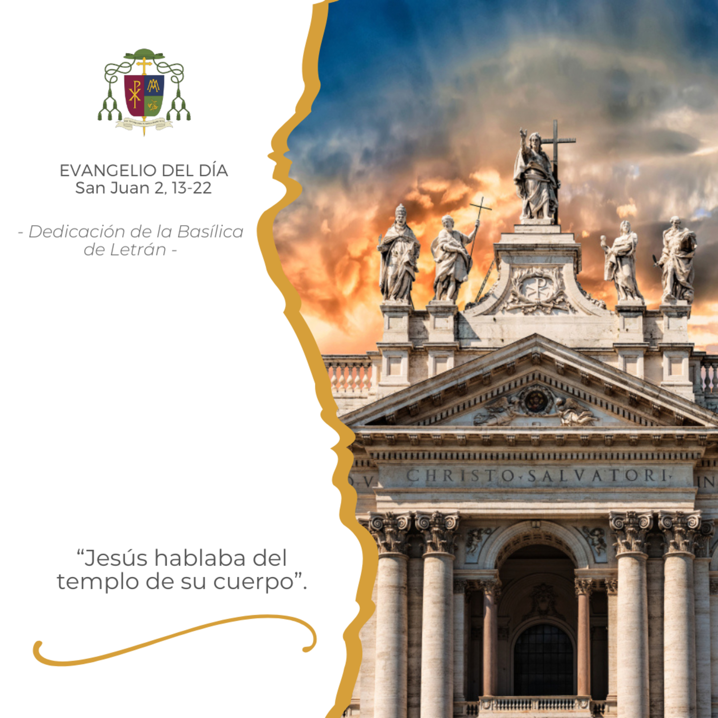 ⚪️ DEDICACIÓN DE LA BASÍLICA DE LETRÁN, DOMINGO episode artwork