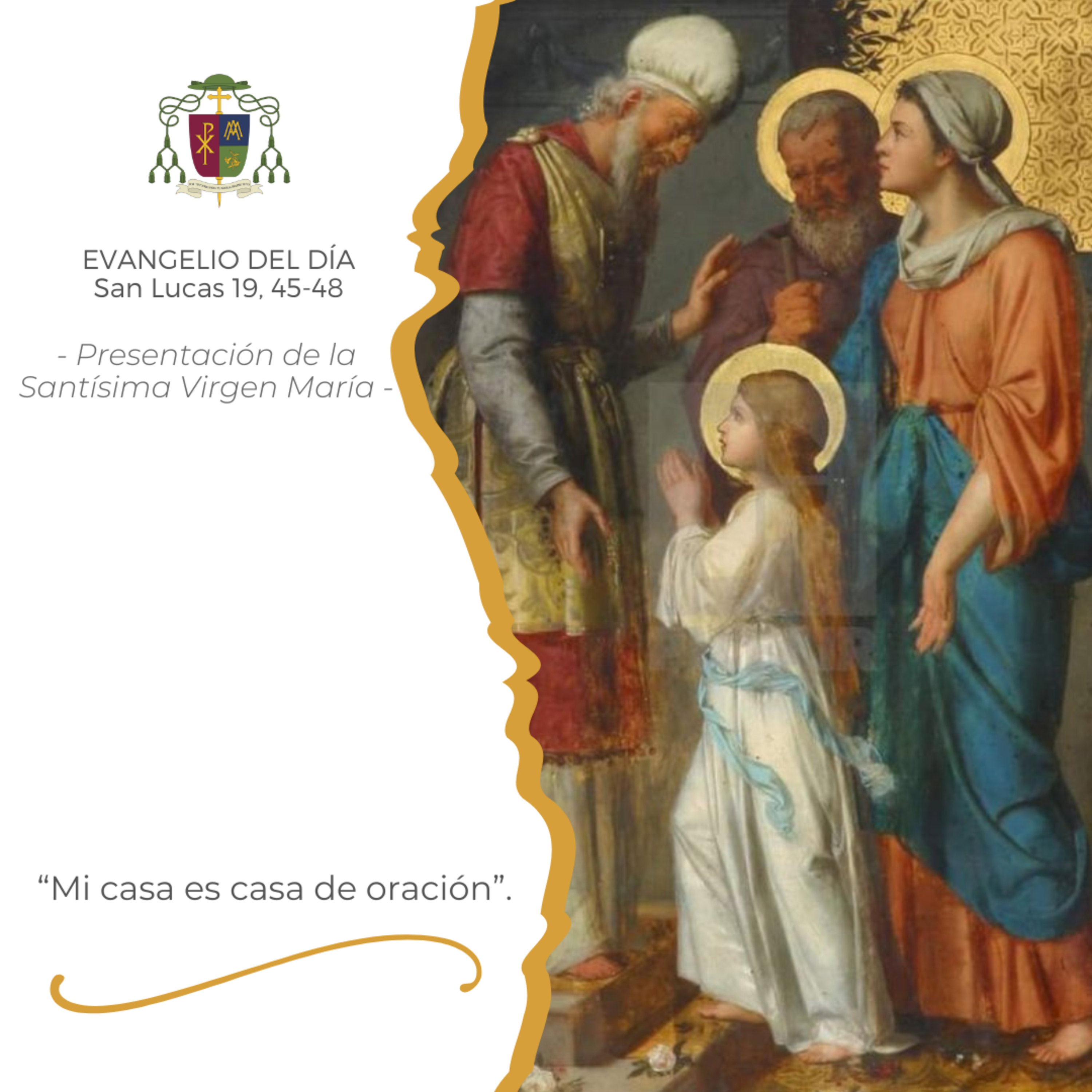 ⚪️ LA PRESENTACIÓN DE LA SANTÍSIMA VIRGEN MARÍA episode artwork