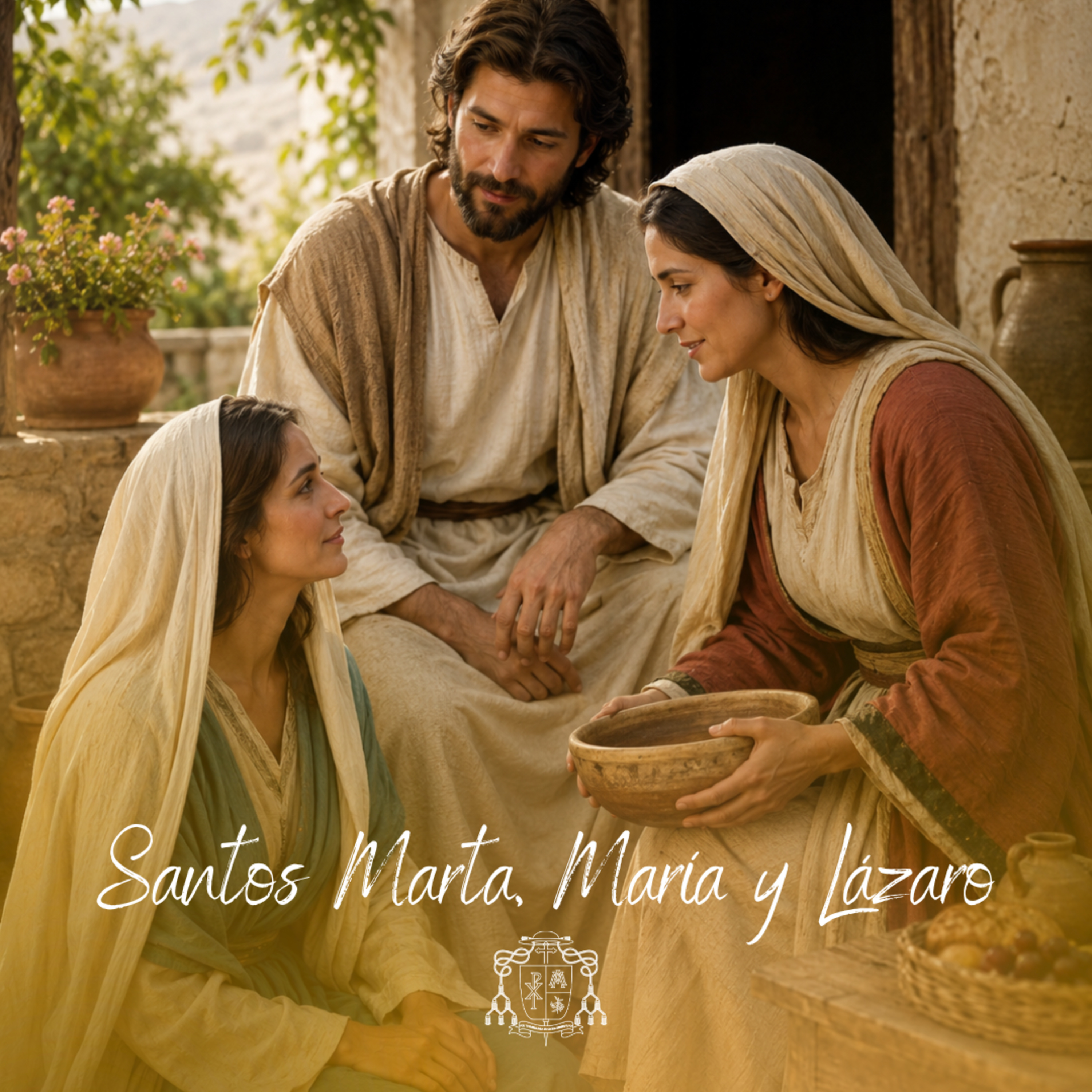 ⚪ FIESTA DE LOS SANTOS, MARTA, MARÍA Y LÁZARO episode artwork