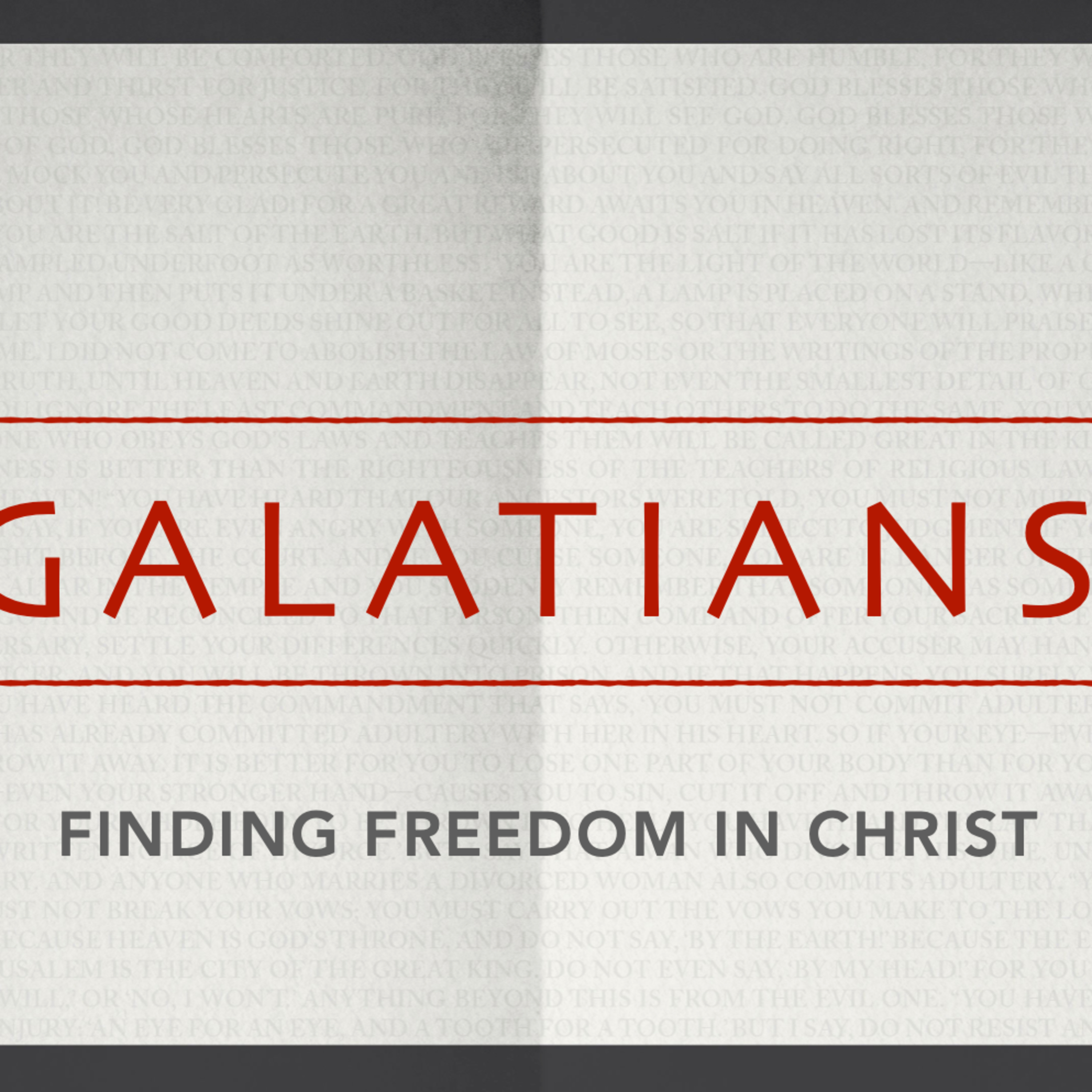 Paul's Argument from the Law - Galatians 3:15-25 episode artwork