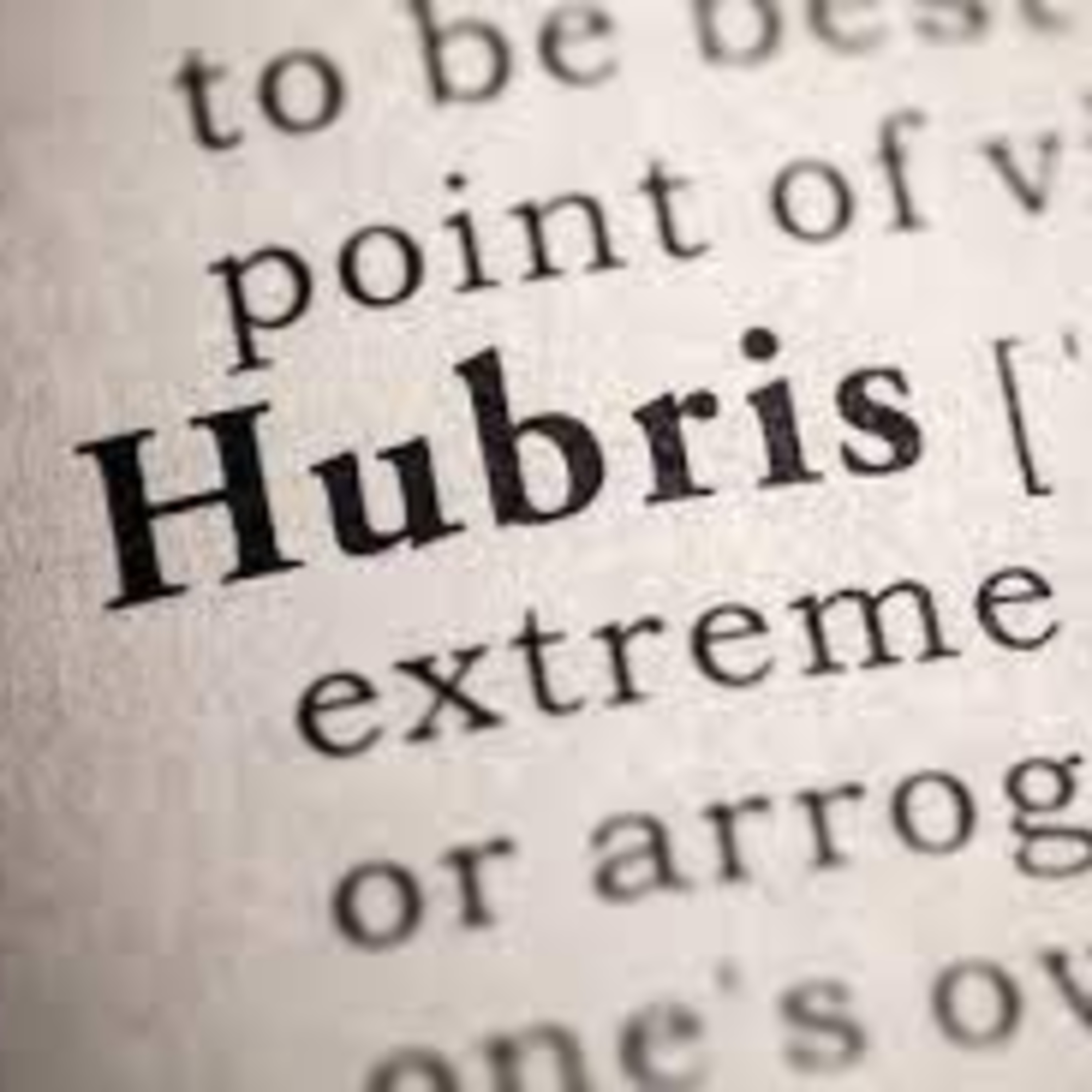 Hubris episode artwork