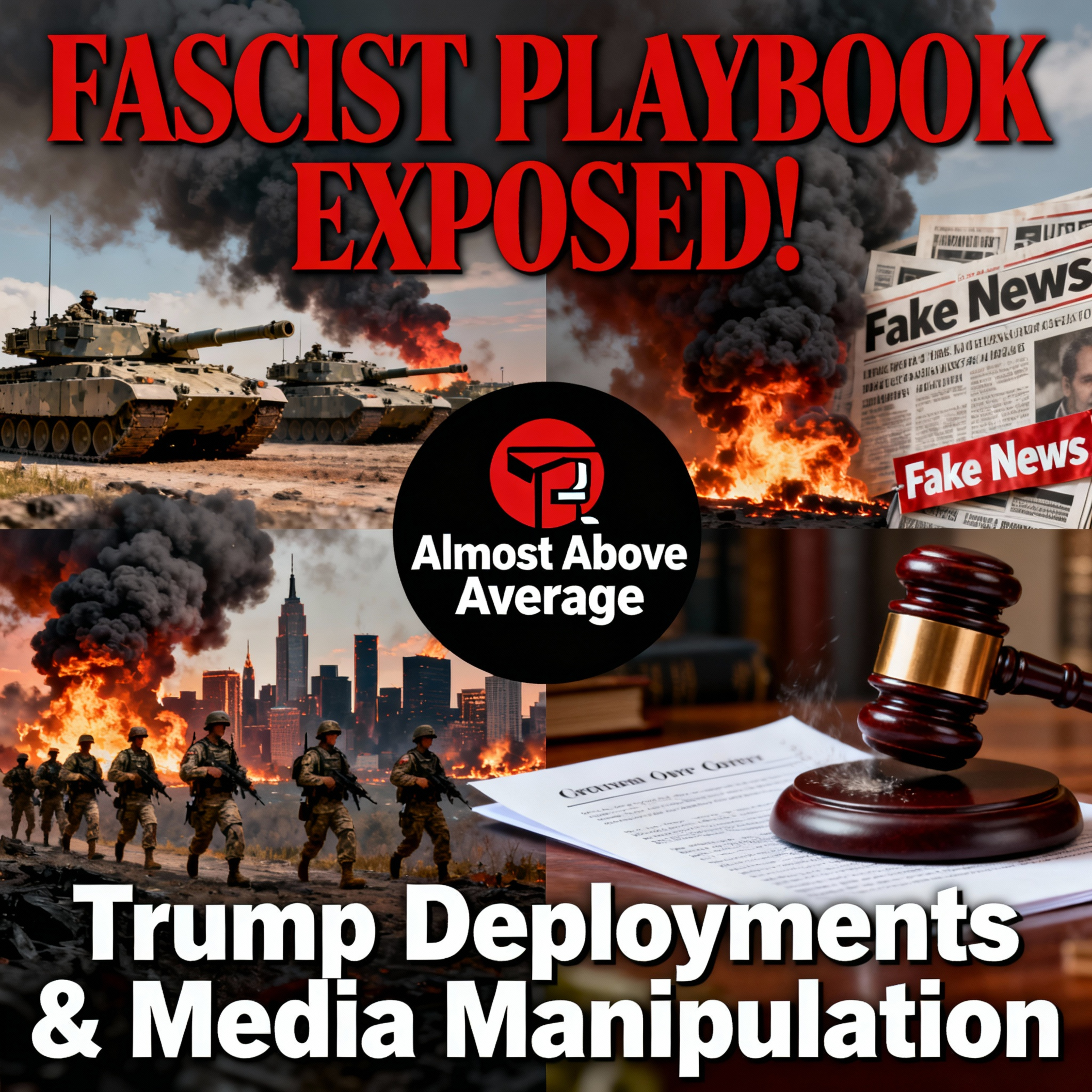 "Trump Shooting Conspiracies Debunked: Blood, Scars, and Secret Signals | Almost Above Average episode artwork