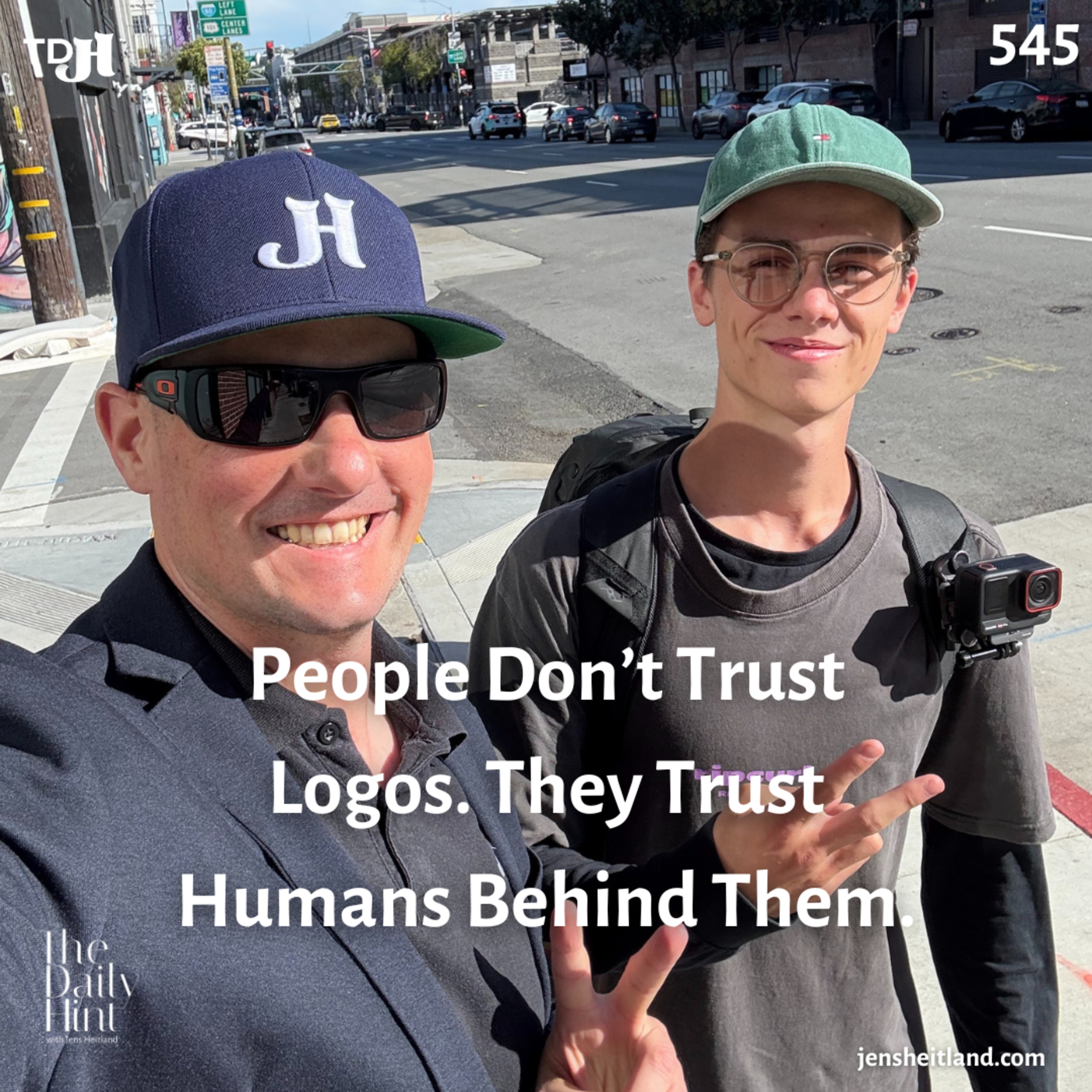 545 - People Don’t Trust Logos. They Trust Humans Behind Them. episode artwork