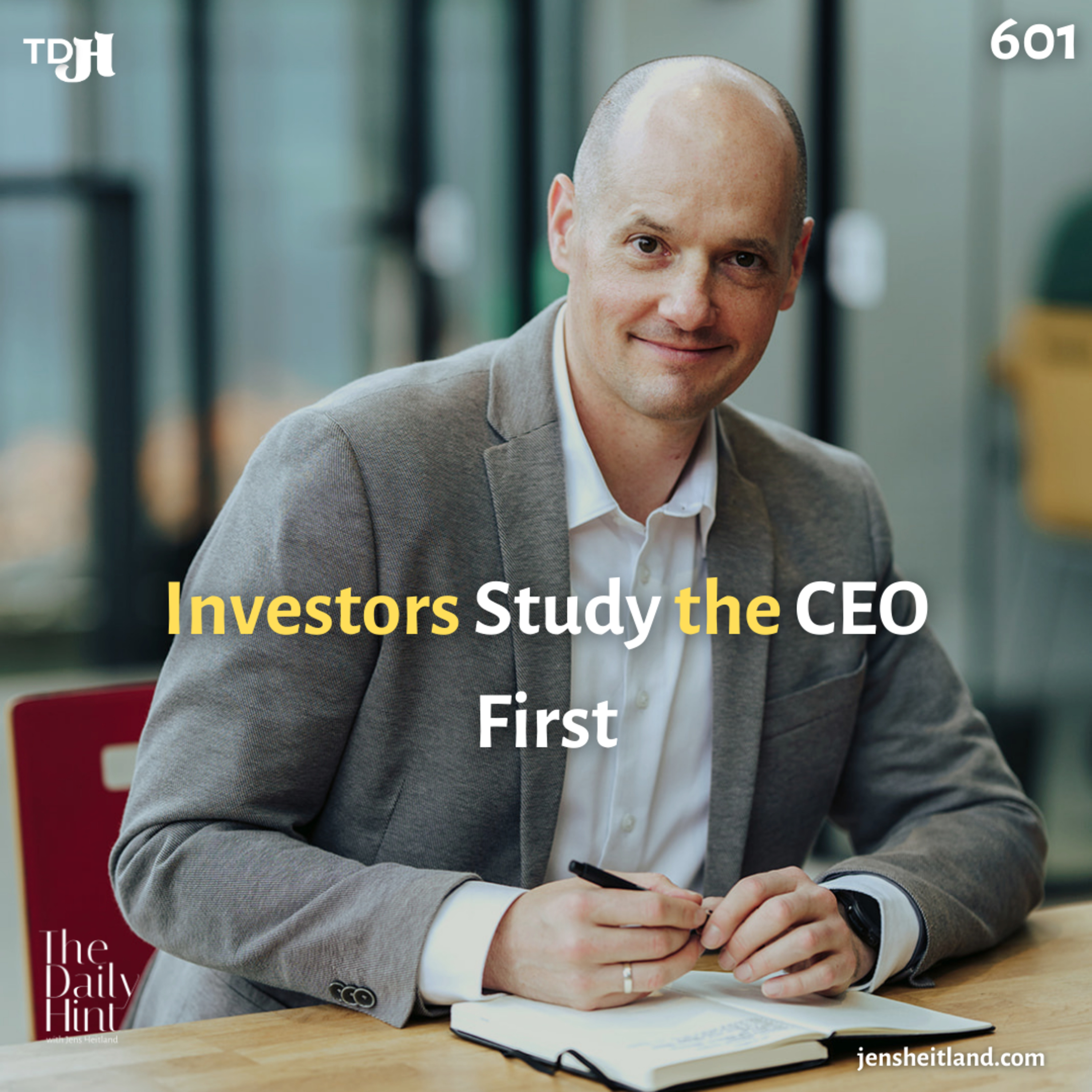 601 - Why CEO Visibility Quietly Shapes Investor Trust episode artwork