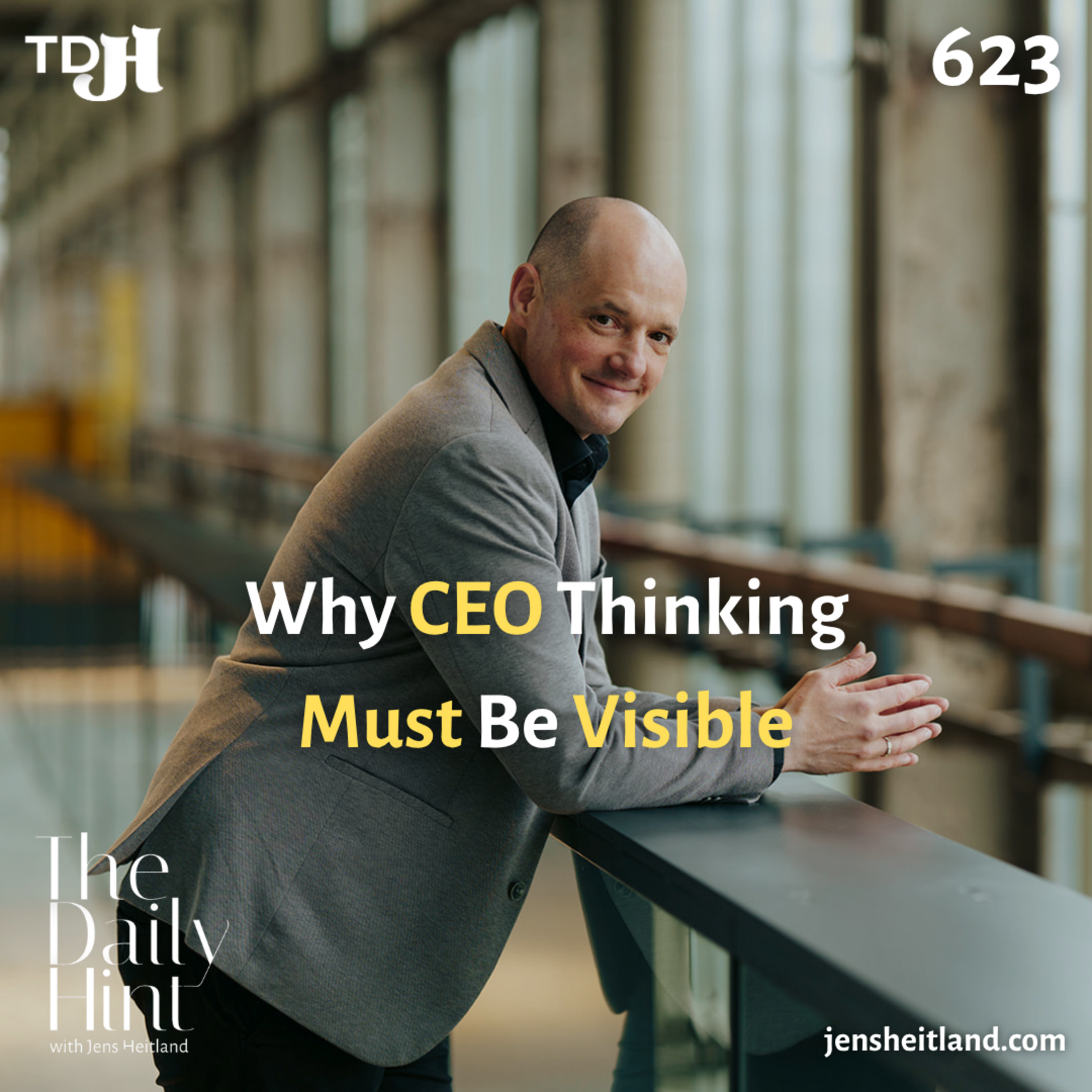 623 - Why CEO Thought Leadership Builds Trust Before the Product Does episode artwork