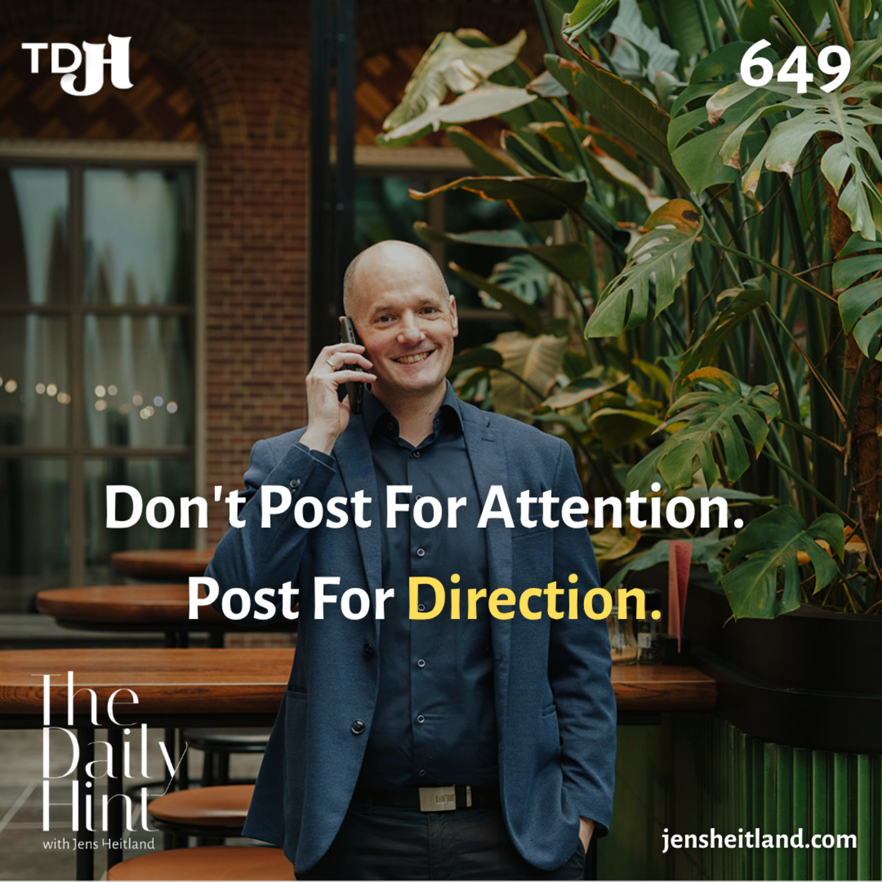 649 - The CEO Who Was Posting To Be Seen, Not To Be Strategic episode artwork