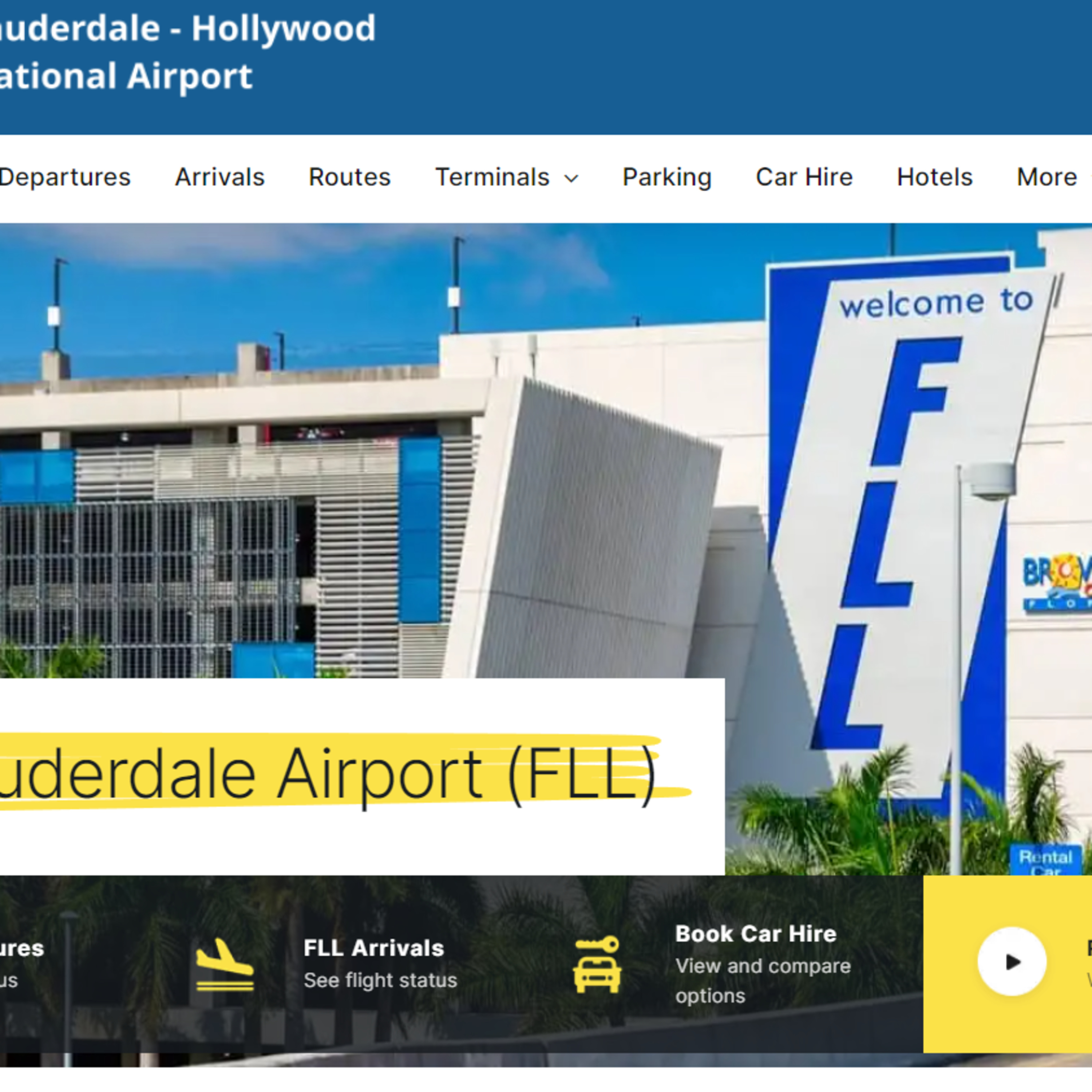 Fort lauderdale airport episode artwork
