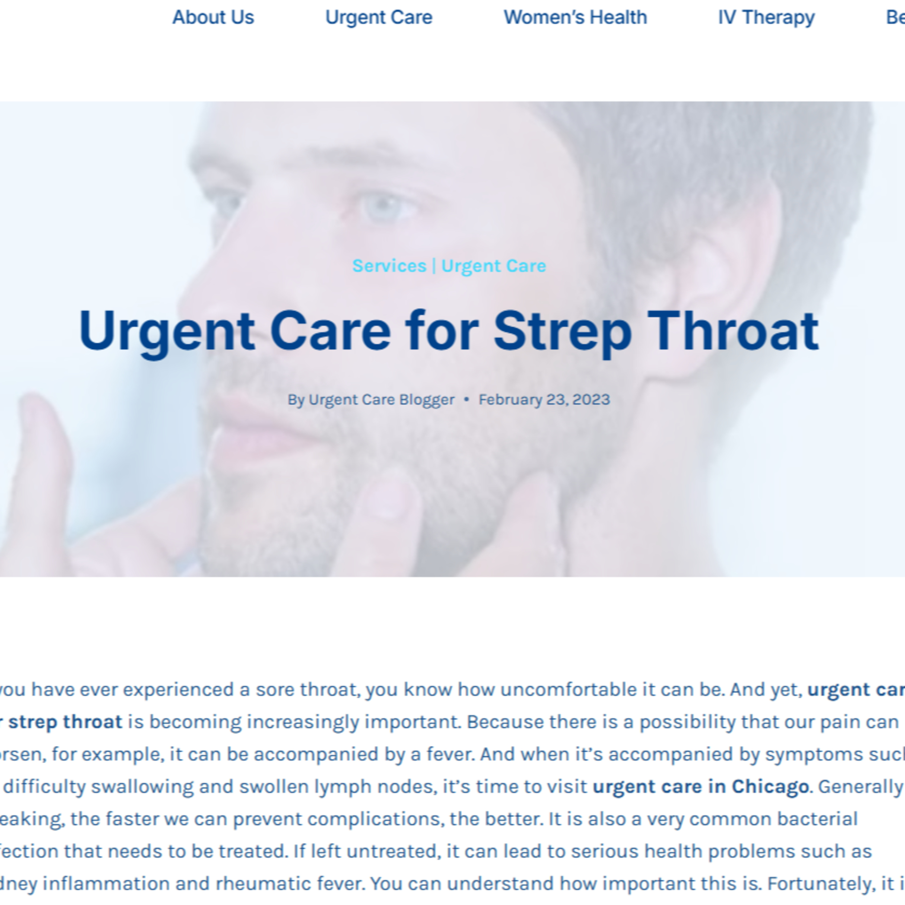 The Importance of Timely Urgent Care for Strep Throat episode artwork