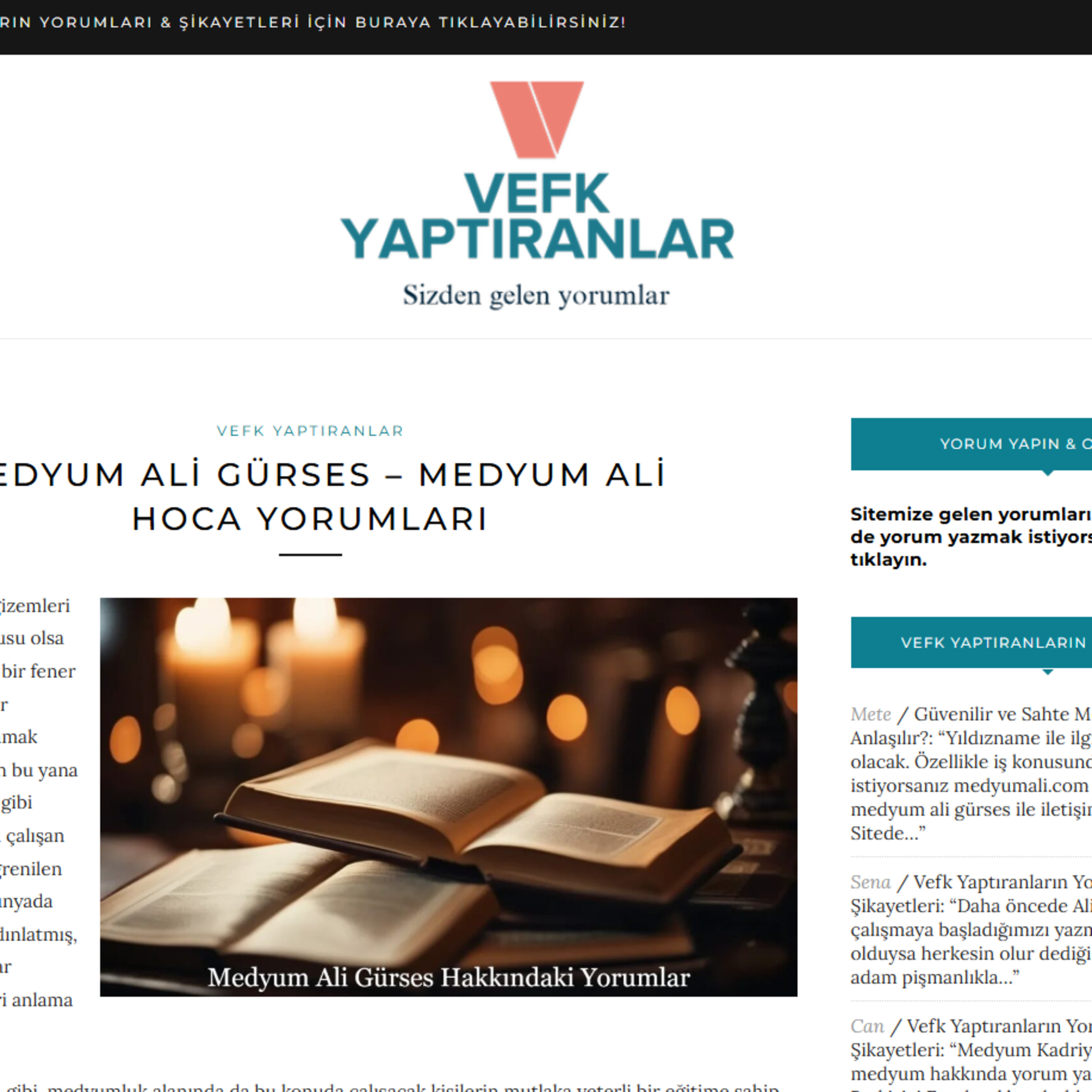 Medyum Ali Gürses Vefk Nedir ve Nasıl Yapılır? episode artwork