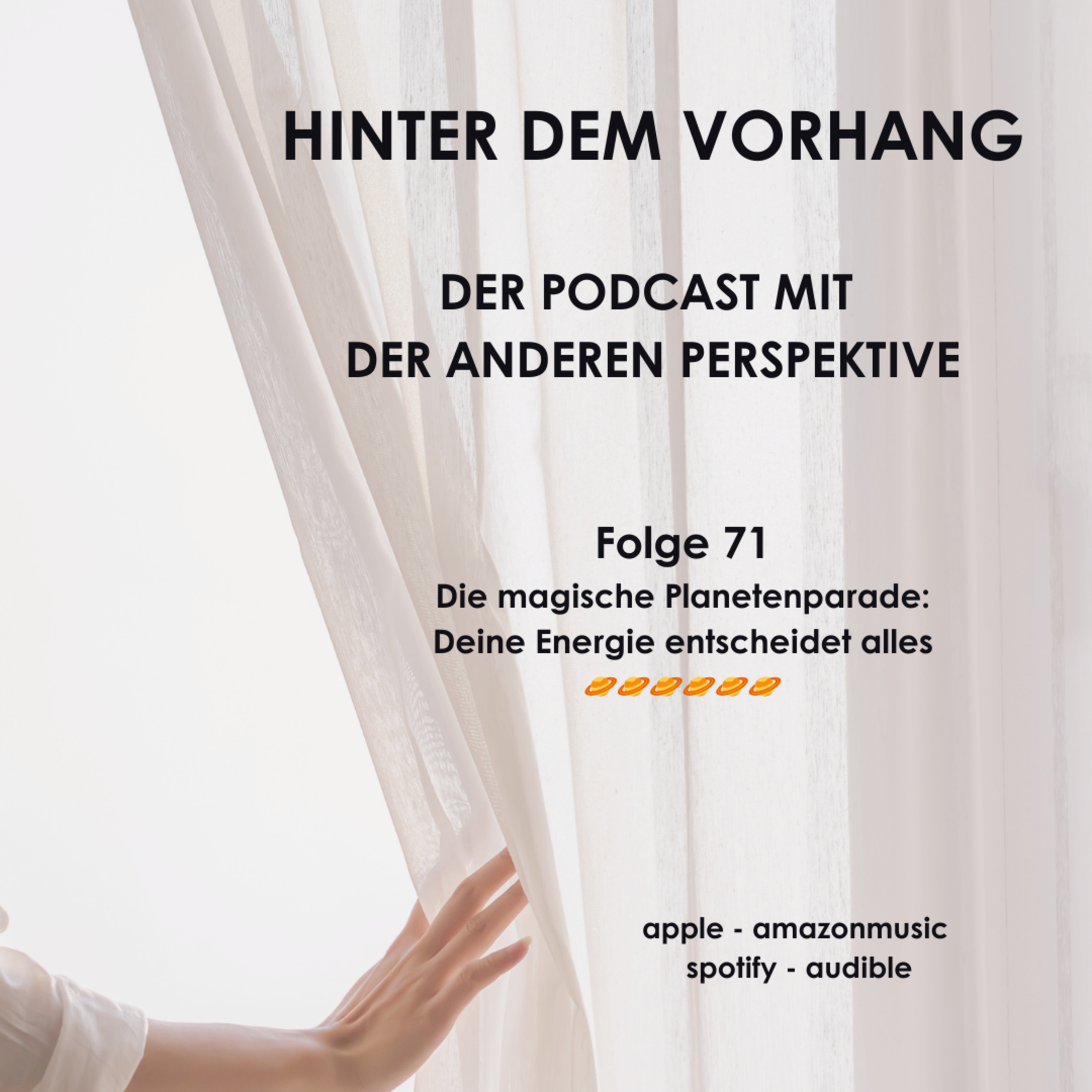 Hinter dem Vorhang - Der Podcast mit der anderen Perspektive