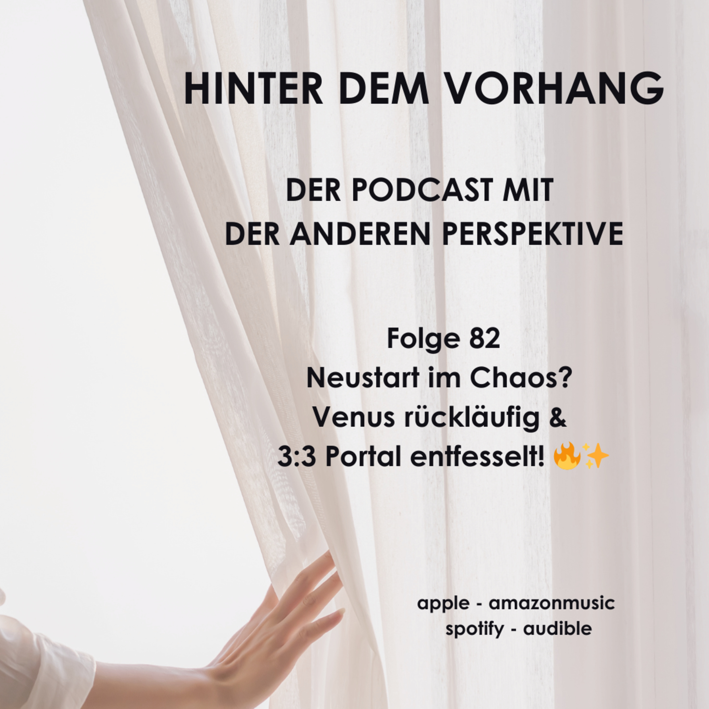 #82 - Neustart im Chaos? Venus rückläufig & 3:3 Portal entfesselt! 🔥✨ episode artwork