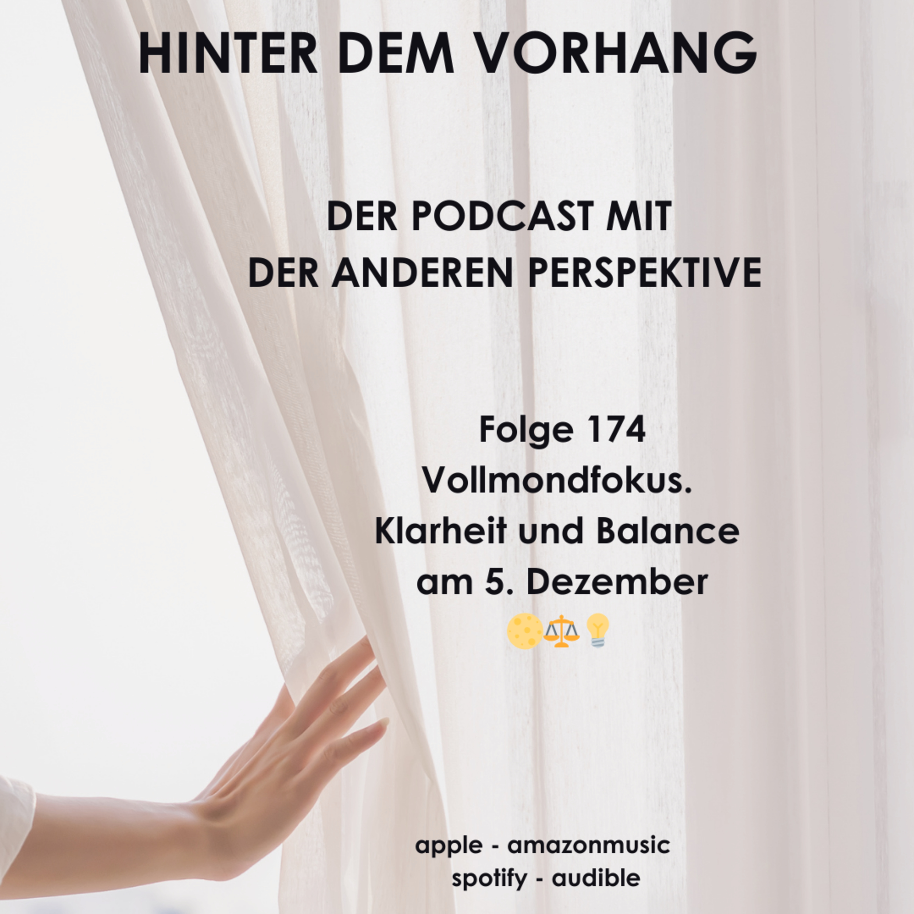 #174 - Vollmondfokus. Klarheit und Balance am 5. Dezember ⚖️🌕💡 episode artwork