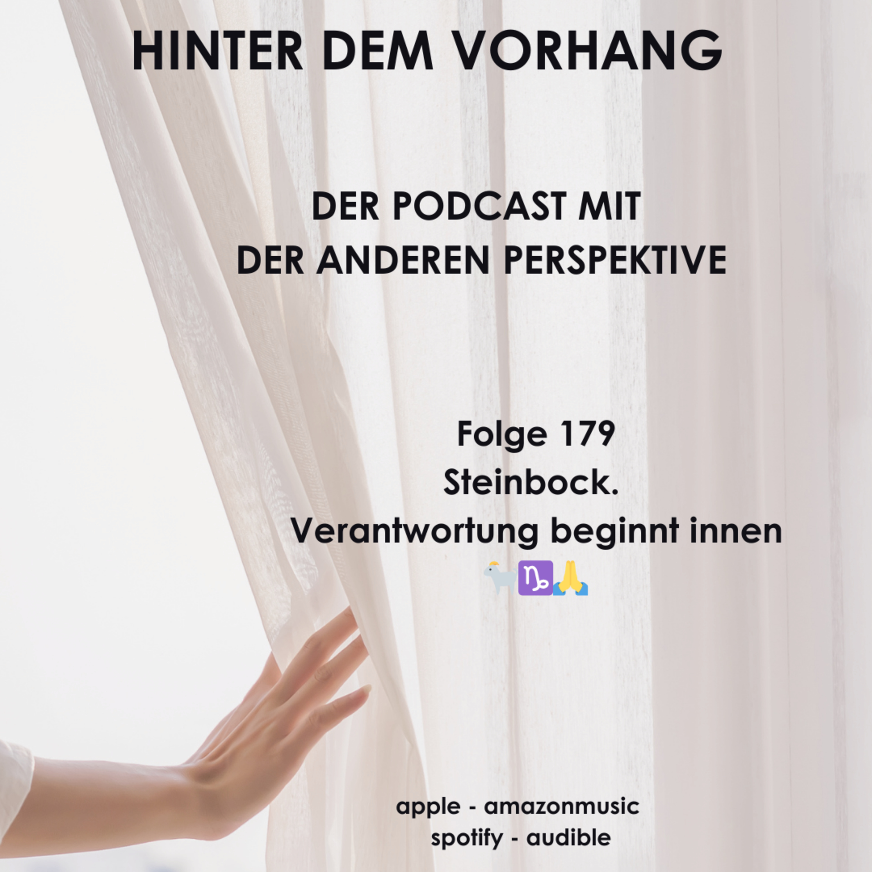 #179 - Steinbock. Verantwortung beginnt innen episode artwork