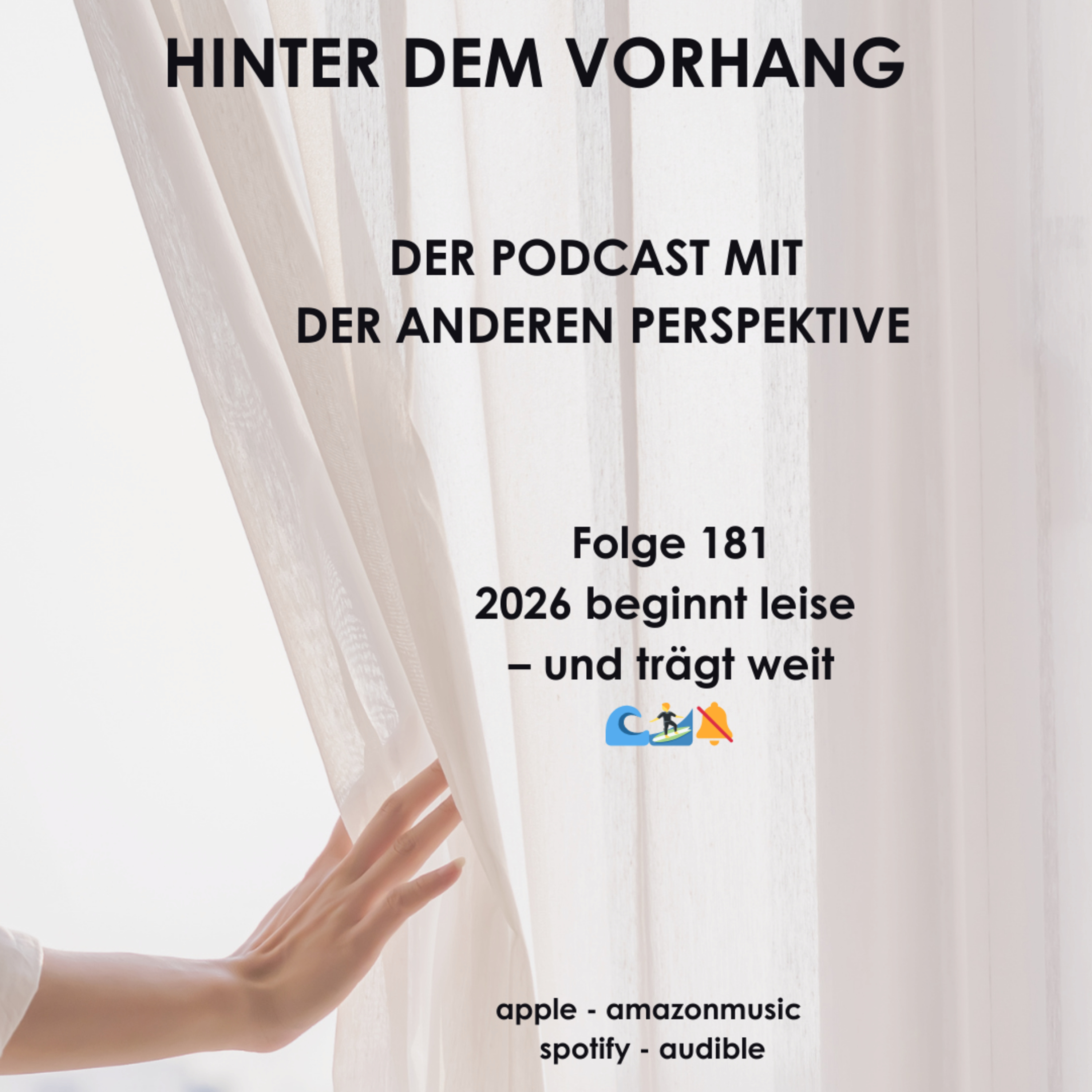 #181 - 2026 beginnt leise - und trägt weit 🌊🏄🔕 episode artwork