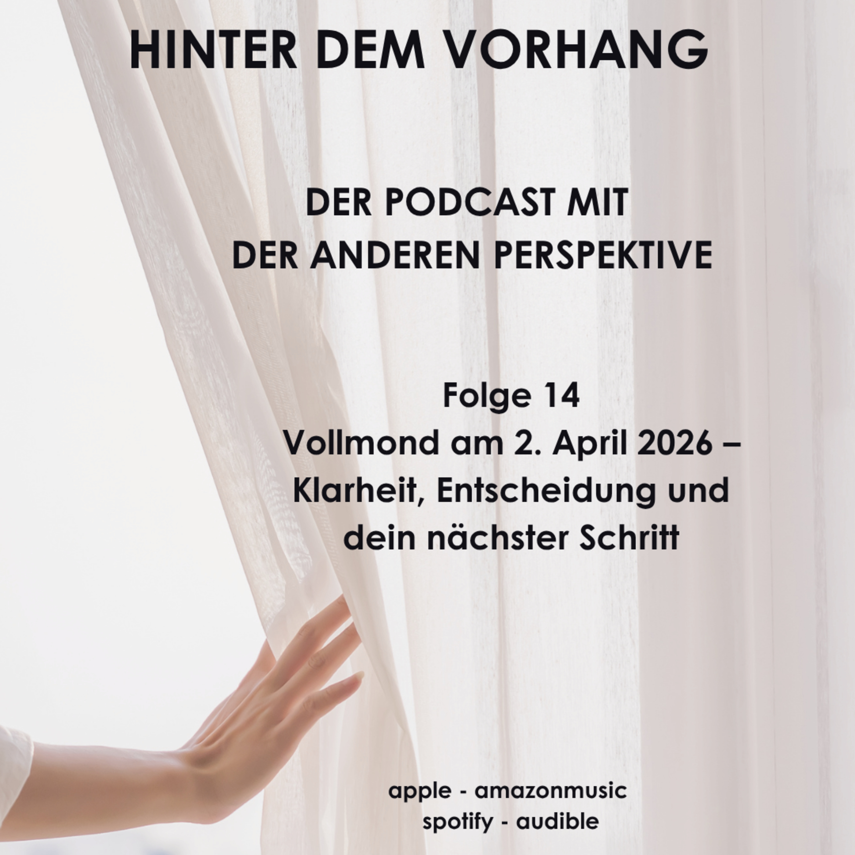 #14 - Vollmond am 2. April 2026 – Klarheit, Entscheidung und dein nächster Schritt episode artwork