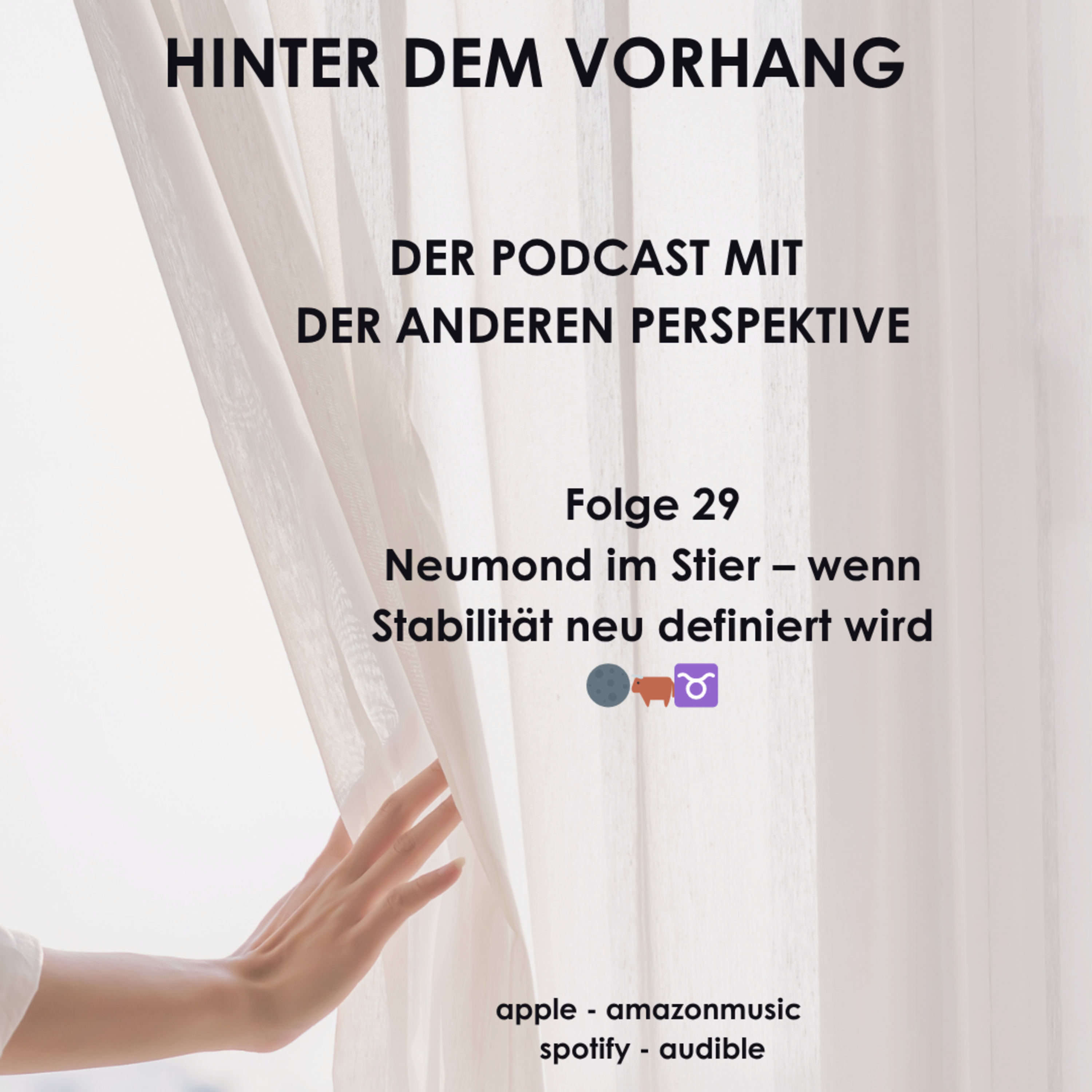 #29 - Neumond im Stier – wenn Stabilität neu definiert wird 🌑🐂♉ episode artwork