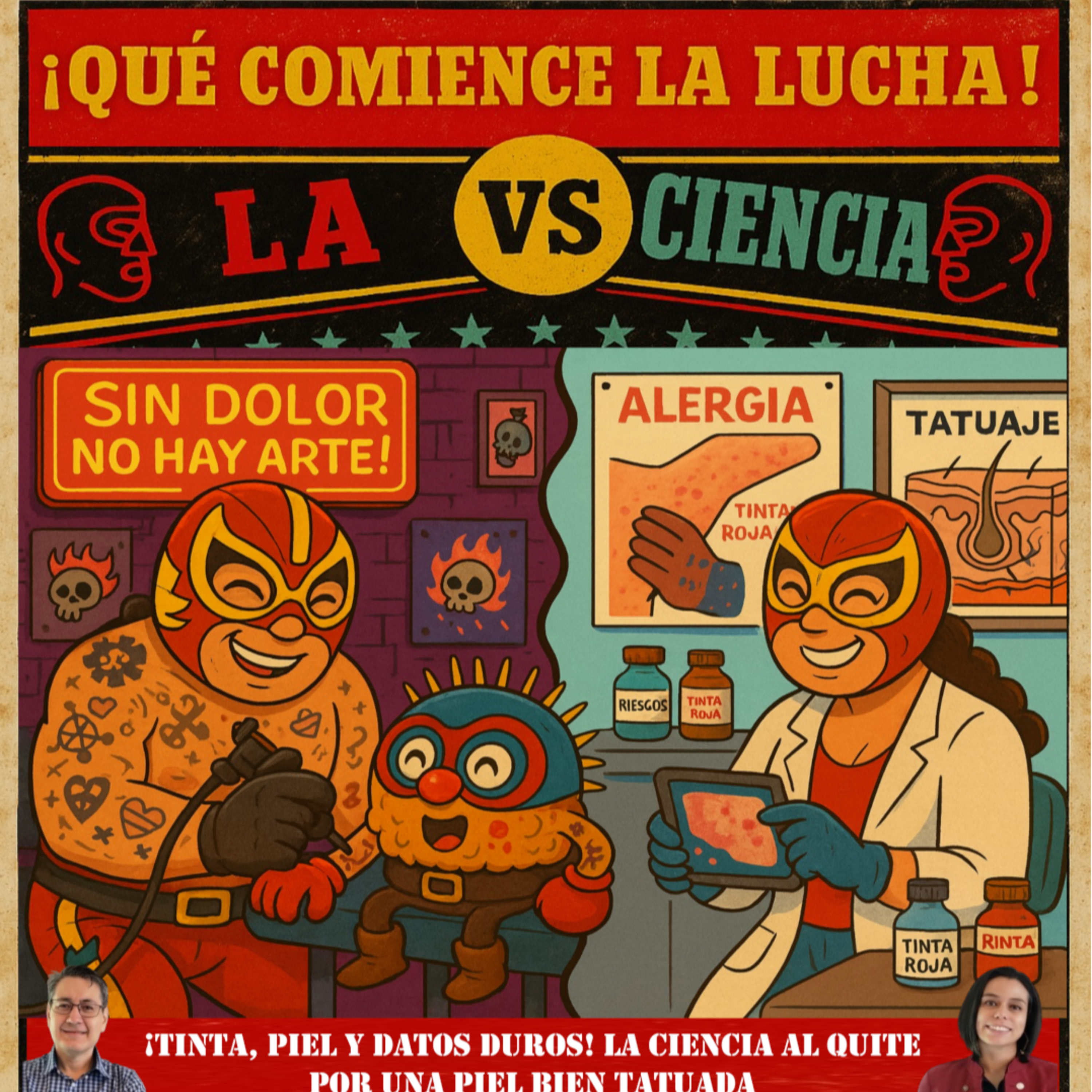 ¡TINTA, PIEL Y DATOS DUROS! LA CIENCIA AL QUITE POR UNA PIEL BIEN TATUADA episode artwork