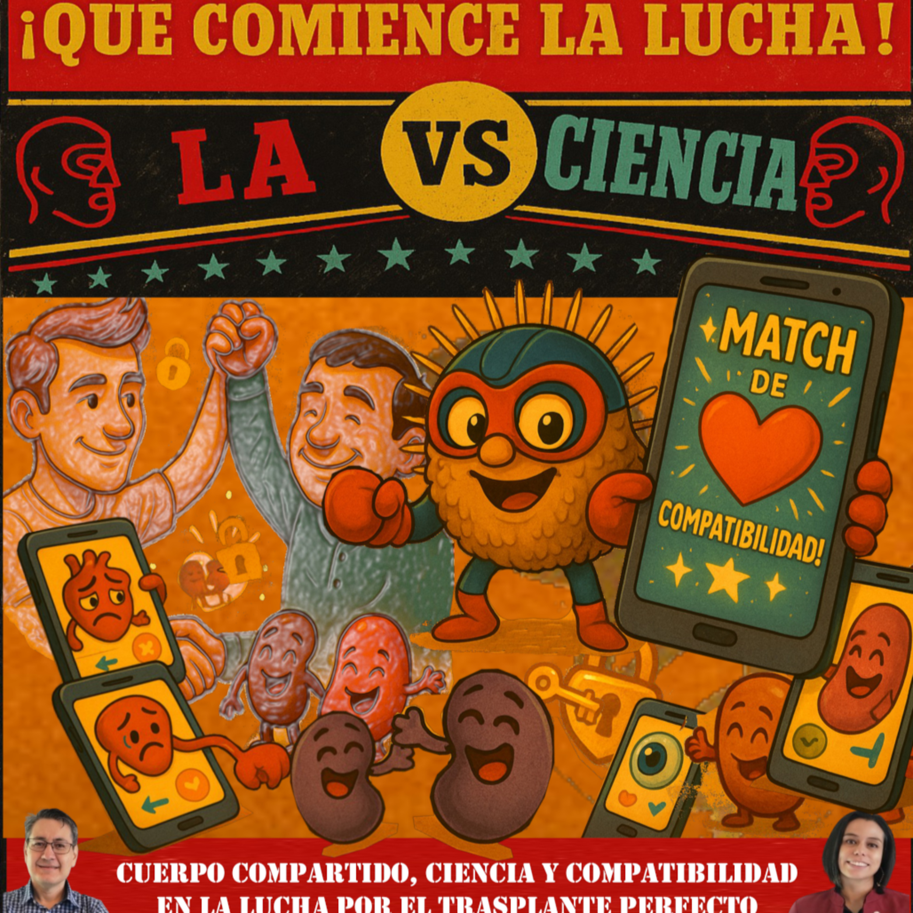 CUERPO COMPARTIDO, CIENCIA Y COMPATIBILIDAD EN LA LUCHA POR EL TRASPLANTE PERFECTO episode artwork