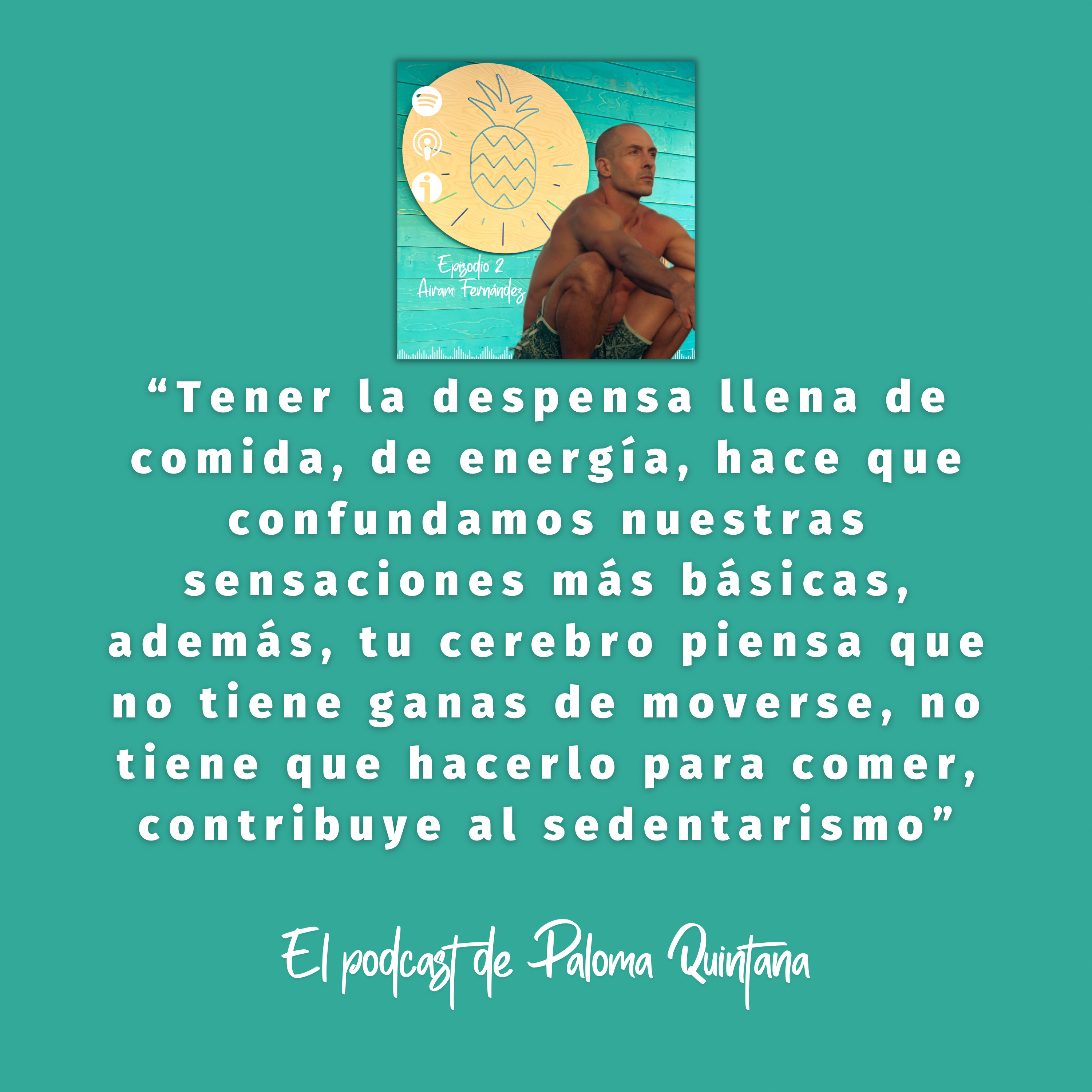3. Ten menos comida en el frigo y no uses una elíptica, camina descalzo. Paleotraining, barefoot, la importancia del movimiento con Airam Fernández