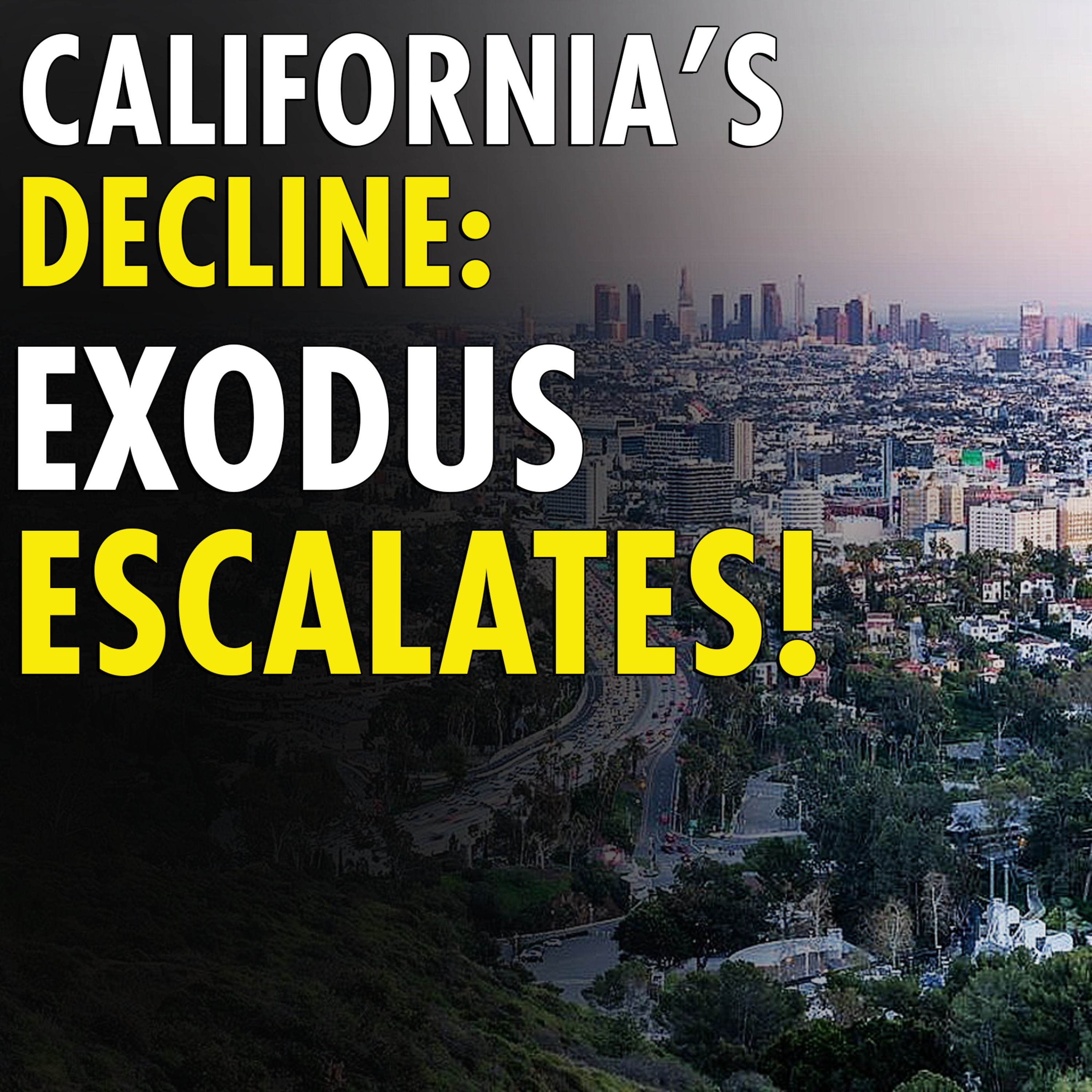#2,072 - EXODUS Unfolds: California & New York's Declining Populations - What's Driving the Mass Departure?