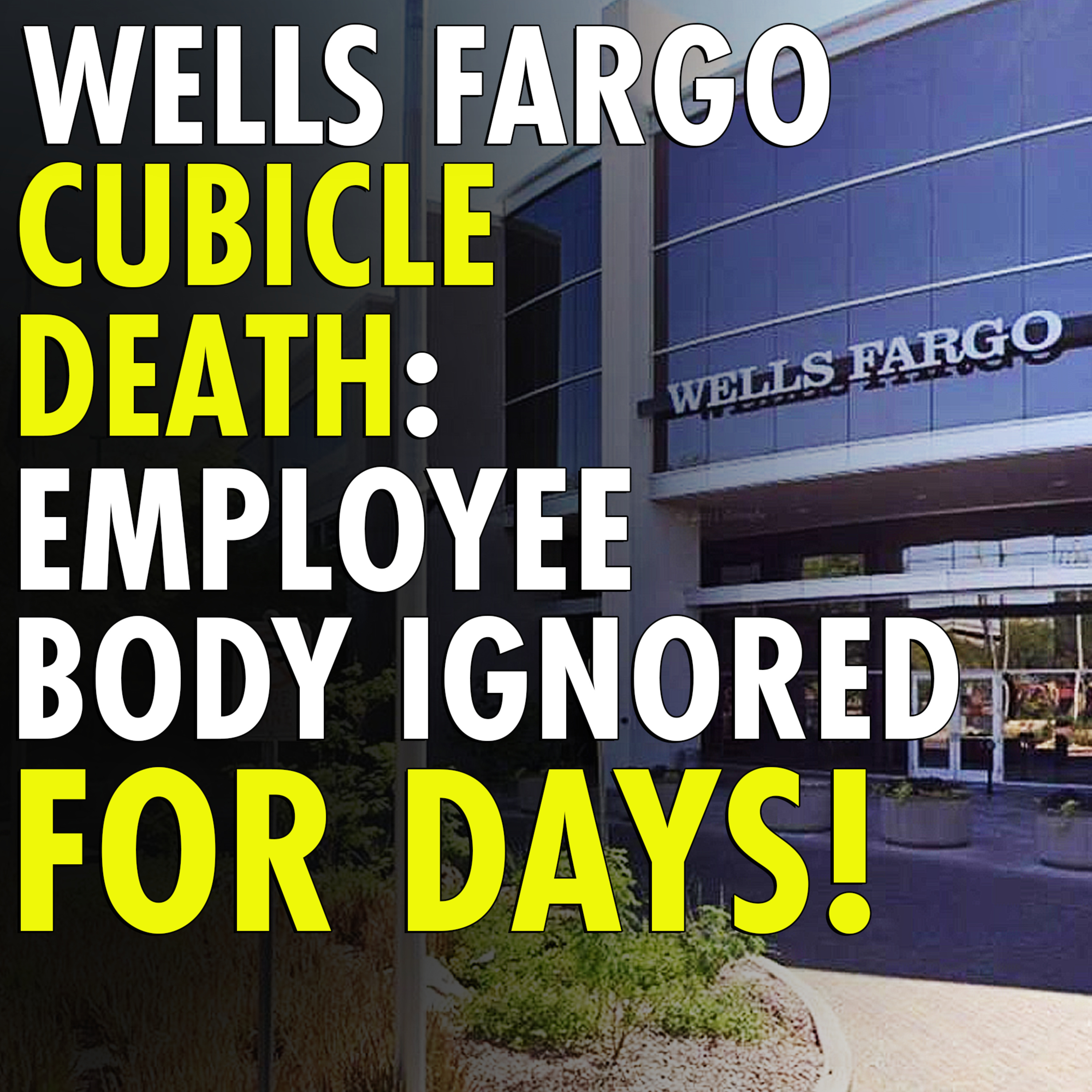 #2,481 - Wells Fargo staffer found deceased in cubicle after foul odor complaints