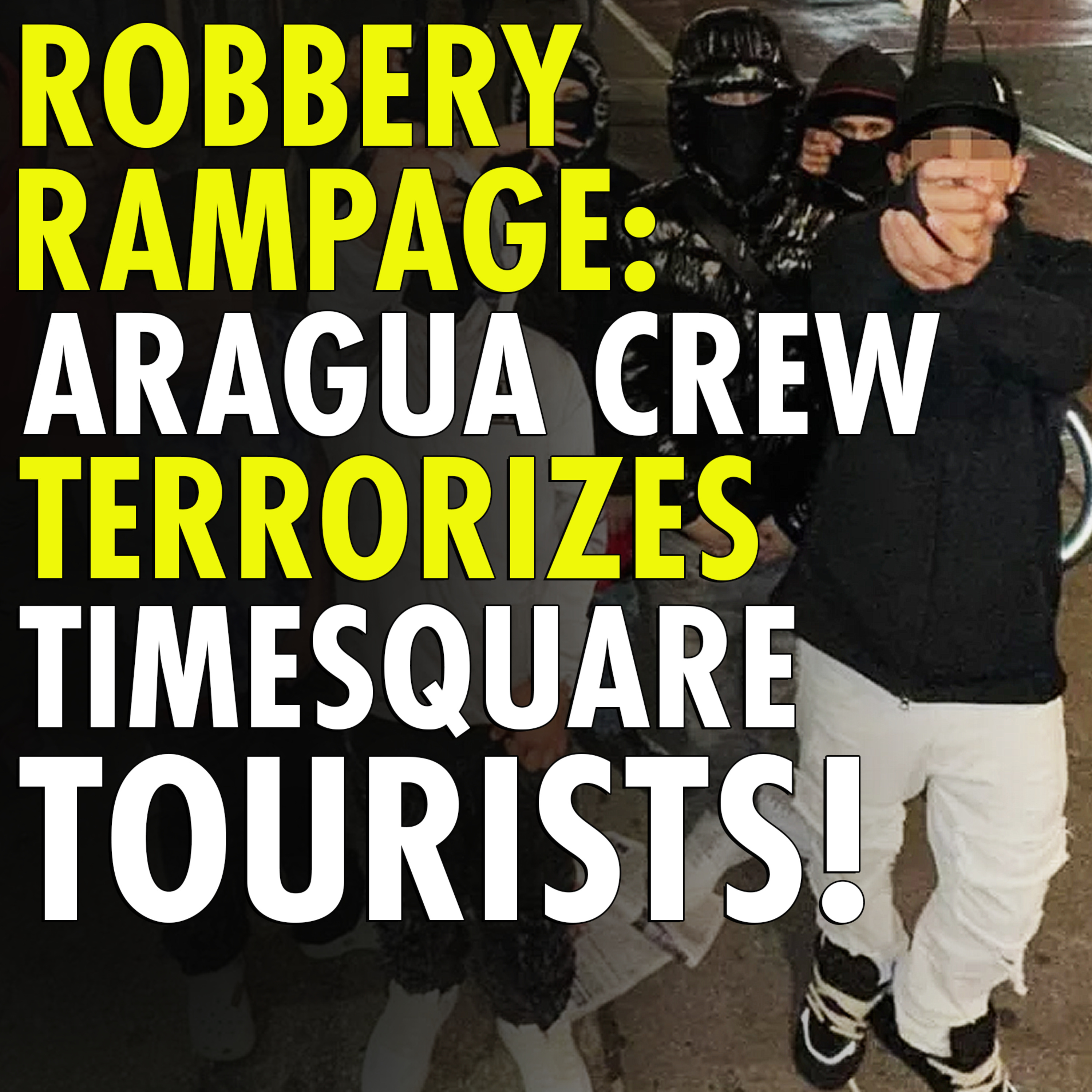 #2,559 - Baby-faced Tren de Aragua crew at NYC migrant shelter targets Times Square episode artwork