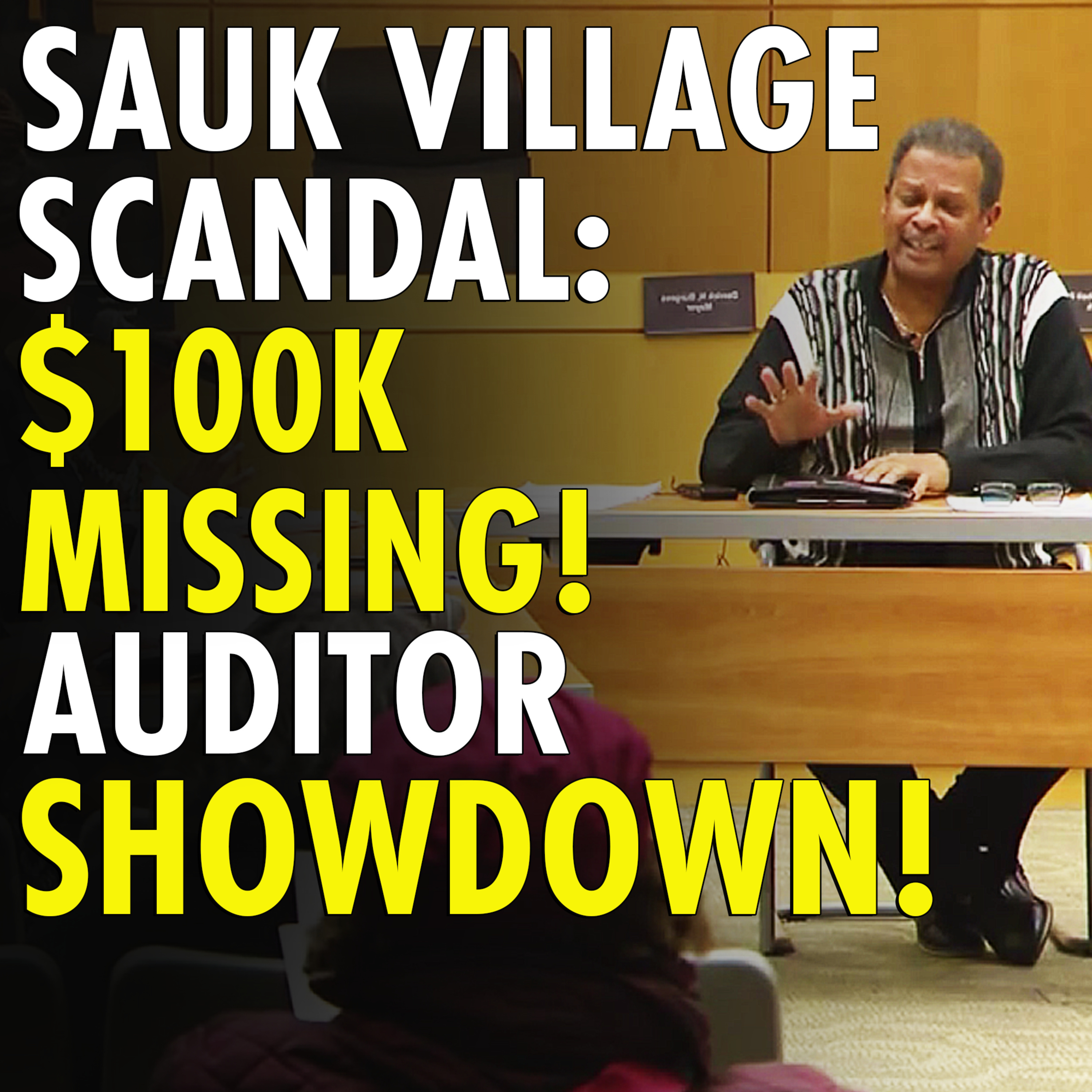 #2,631 - Fireworks at public meeting in Sauk Village, Illinois over missing funds, plans for audit