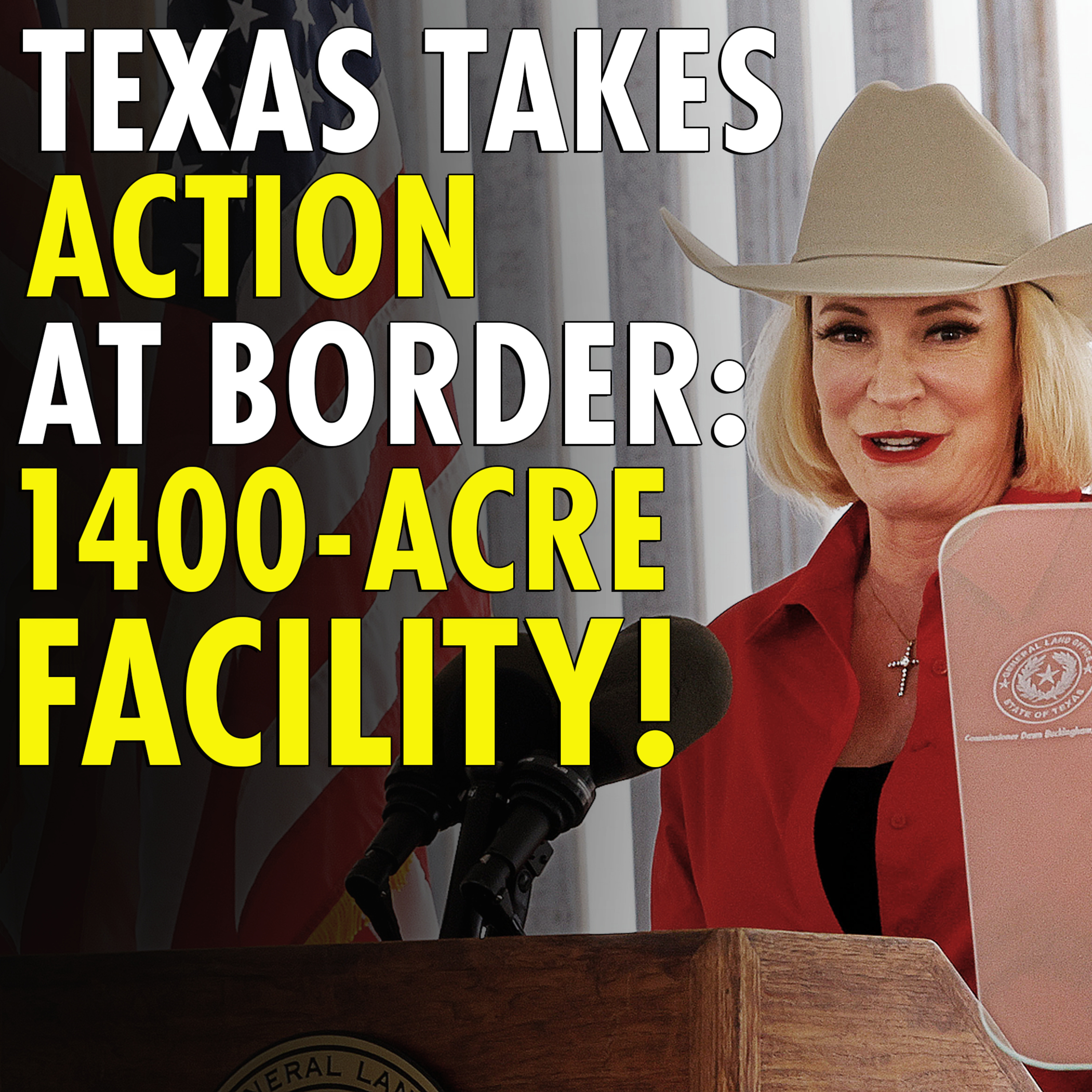 #2,635 - Texas unveils its new border-area ranch, site of proposed deportation detention facility episode artwork
