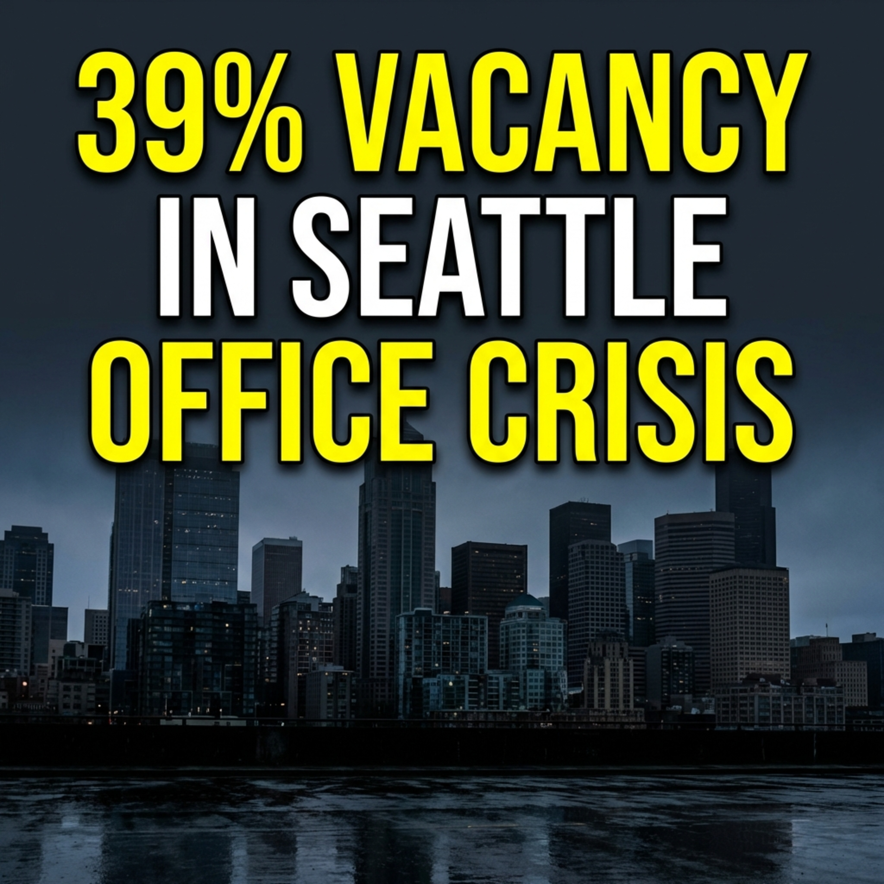 Socialist Seattle’s DOWNTOWN GHOST TOWN: Office Vacancy NEARS 40% — 2nd WORST in America episode artwork
