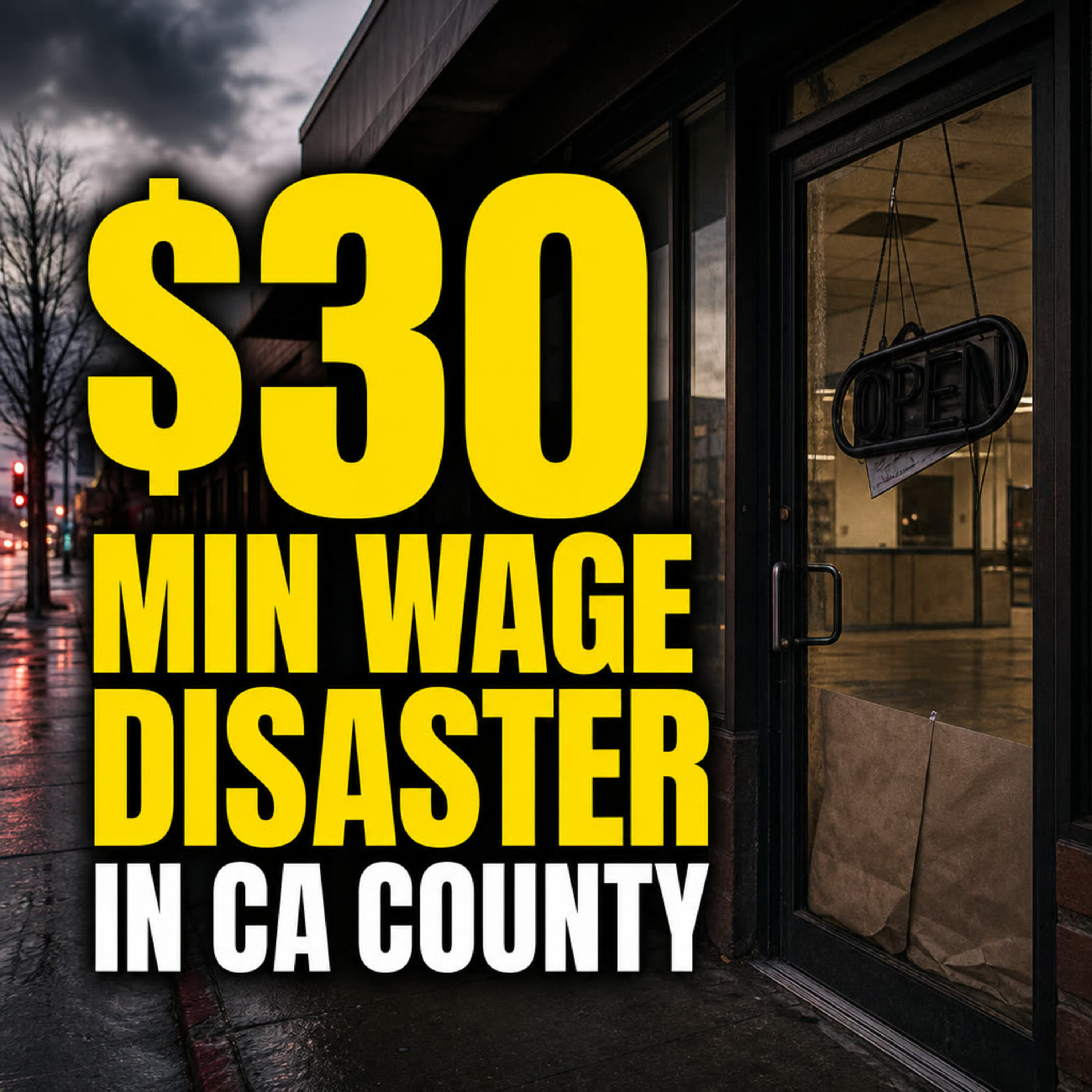 California Doubles Down On $30 Minimum Wage While Seattle Bleeds 1,800 Jobs episode artwork