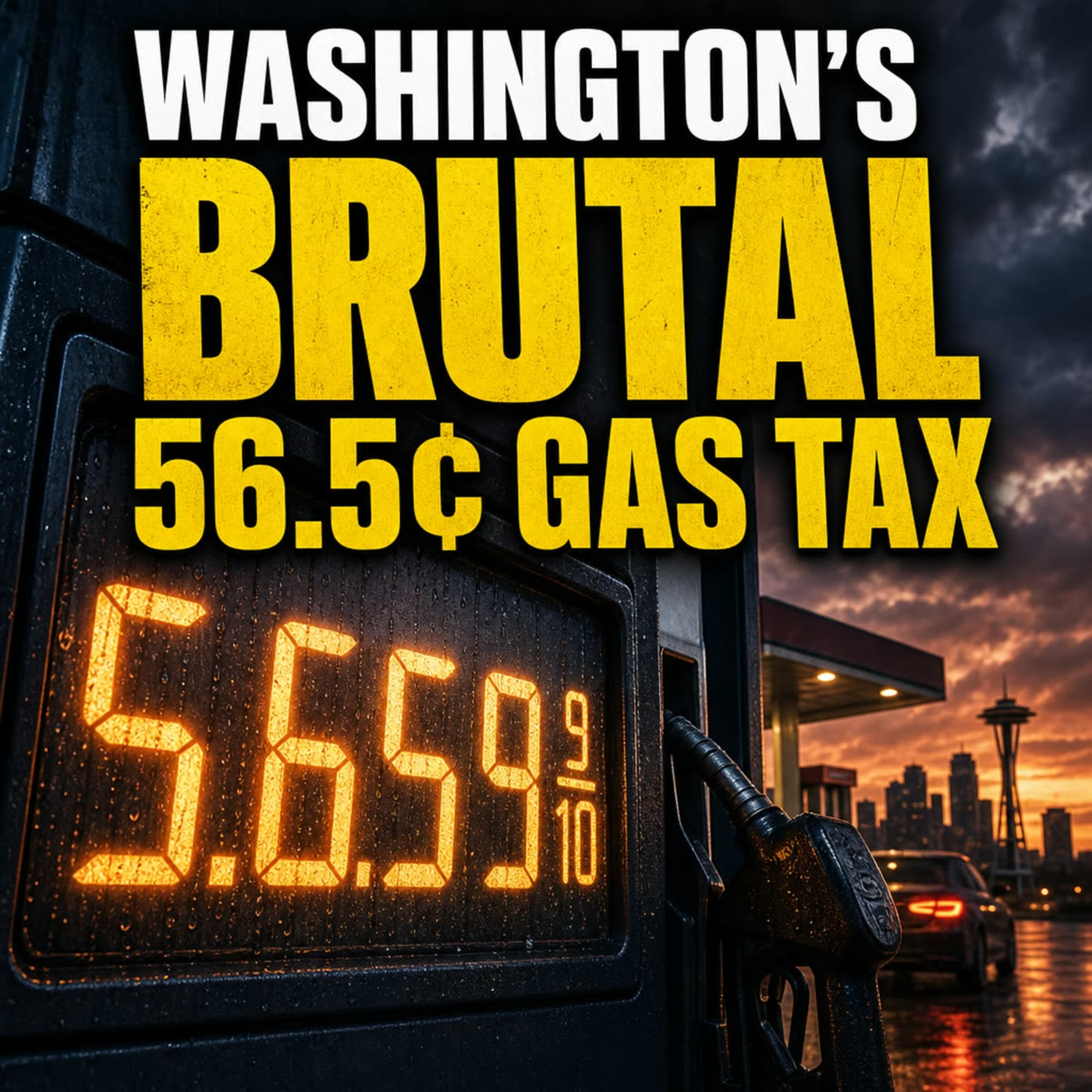 Ferguson Hikes WA Gas Tax To 56.5¢ Families Hit With $6 Gallon Prices episode artwork
