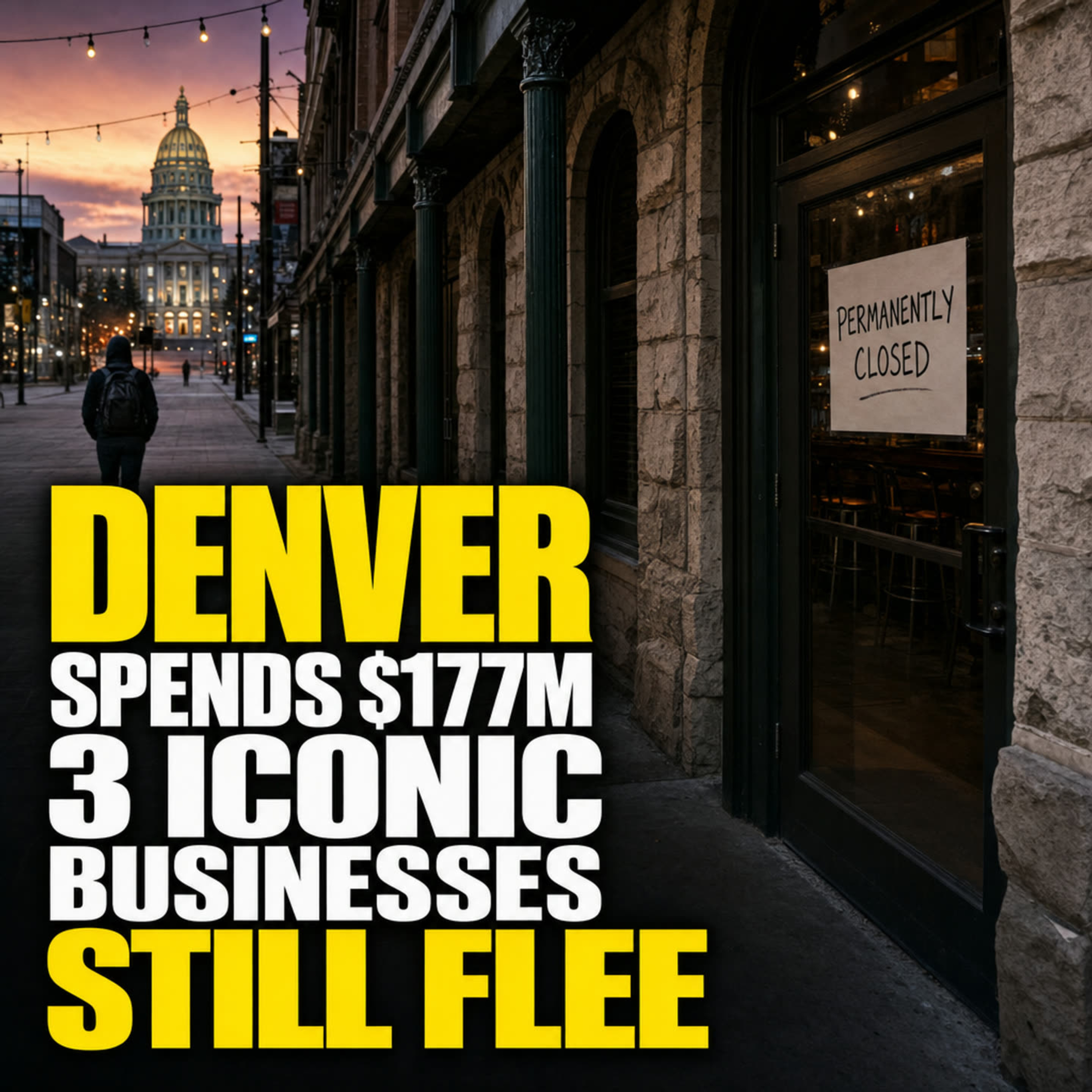3 Iconic Denver Businesses Flee Downtown Despite $177M Progressive Renovation episode artwork