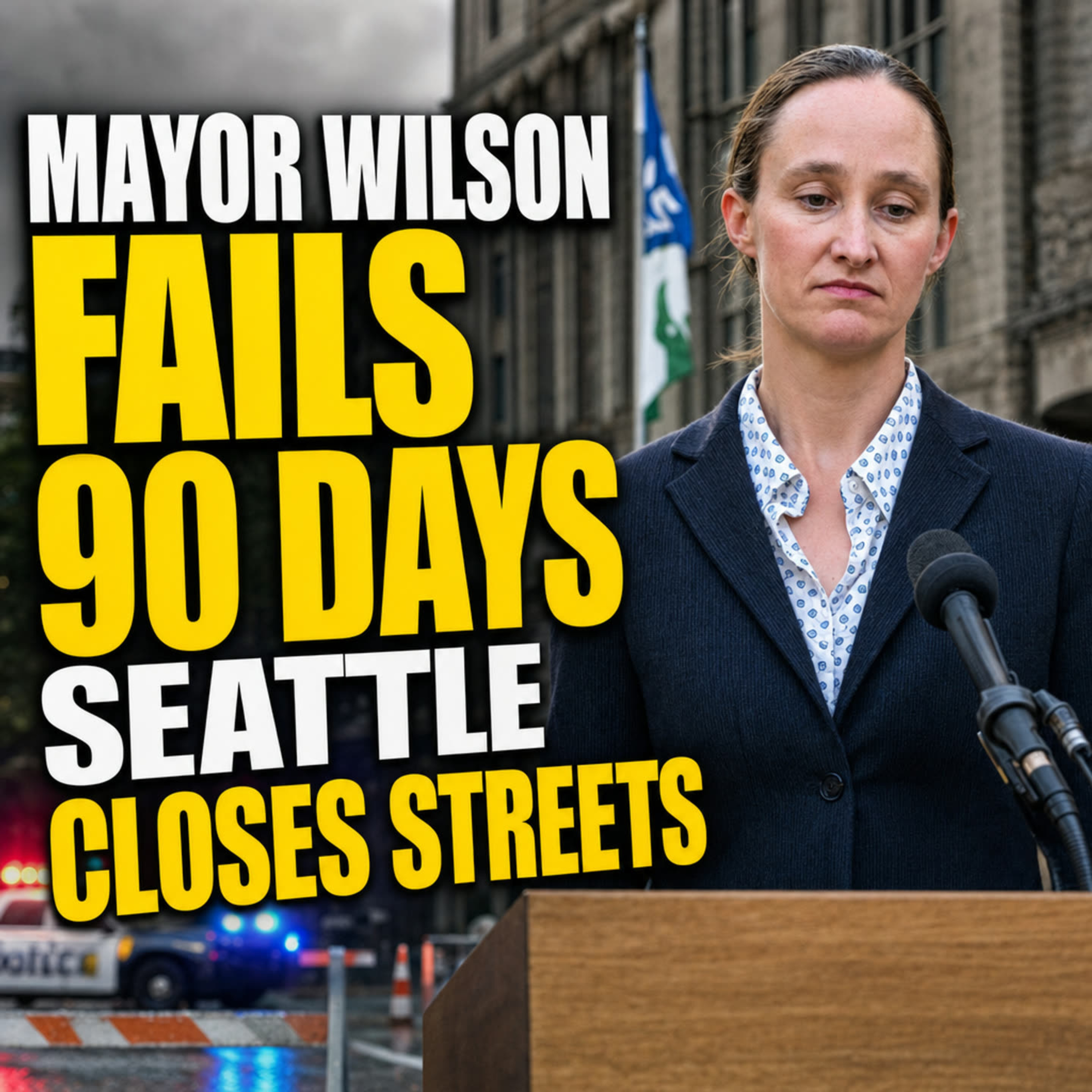 Seattle Closes Streets After Mayor Katie Wilson's 90-Day Crime Failure episode artwork