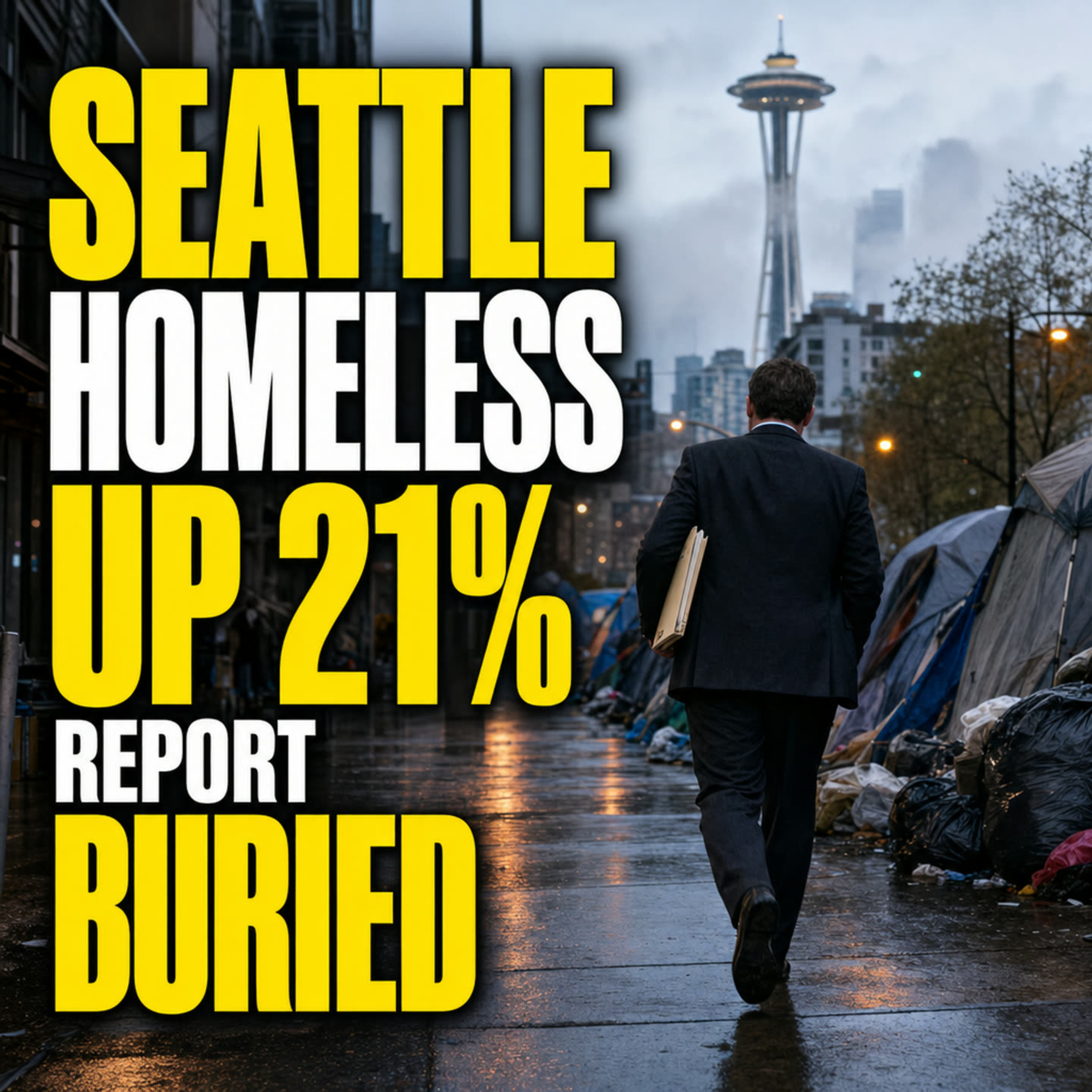 Seattle Doom Loop Worsens 21% Homeless Spike KCRHA Hid The Numbers episode artwork