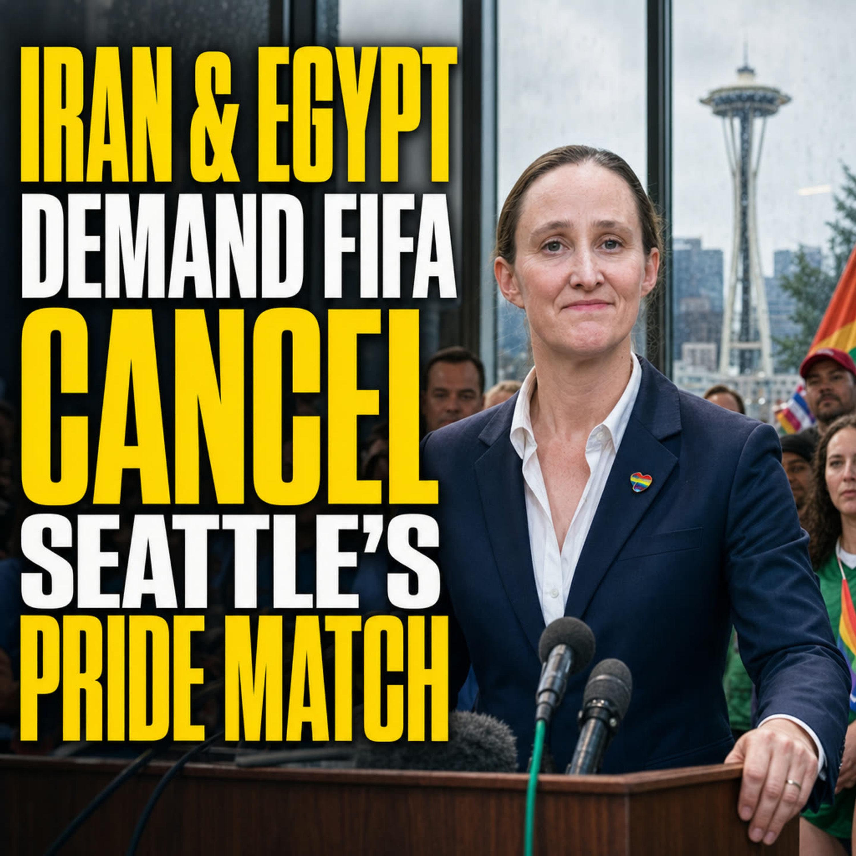 Katie Wilson's Pride Match Fiasco: Iran & Egypt Both Demand FIFA Cancel Seattle episode artwork