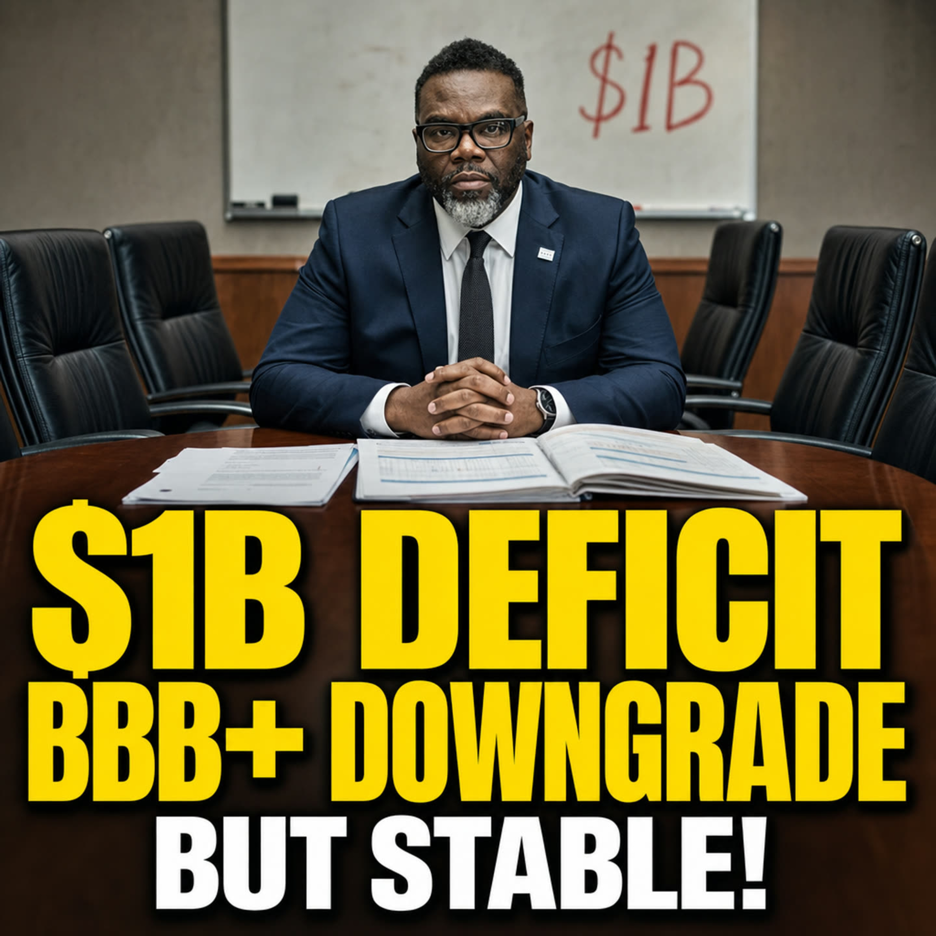 Chicago Mayor Brandon Johnson Loses Finance Chiefs, Insists He's The Stability episode artwork