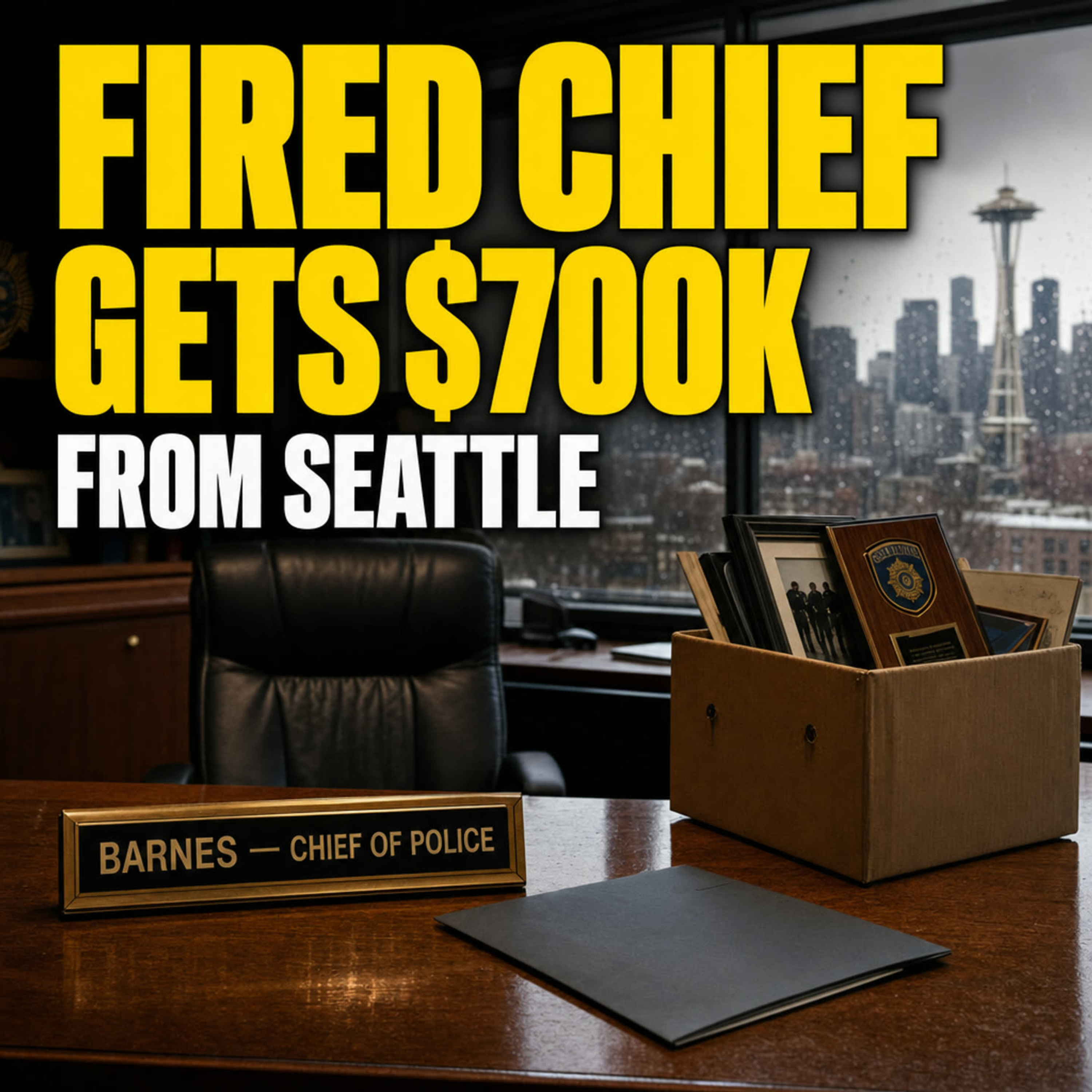 Seattle Mayor Wilson Blindsides Council With $700K Police Chief Firing episode artwork