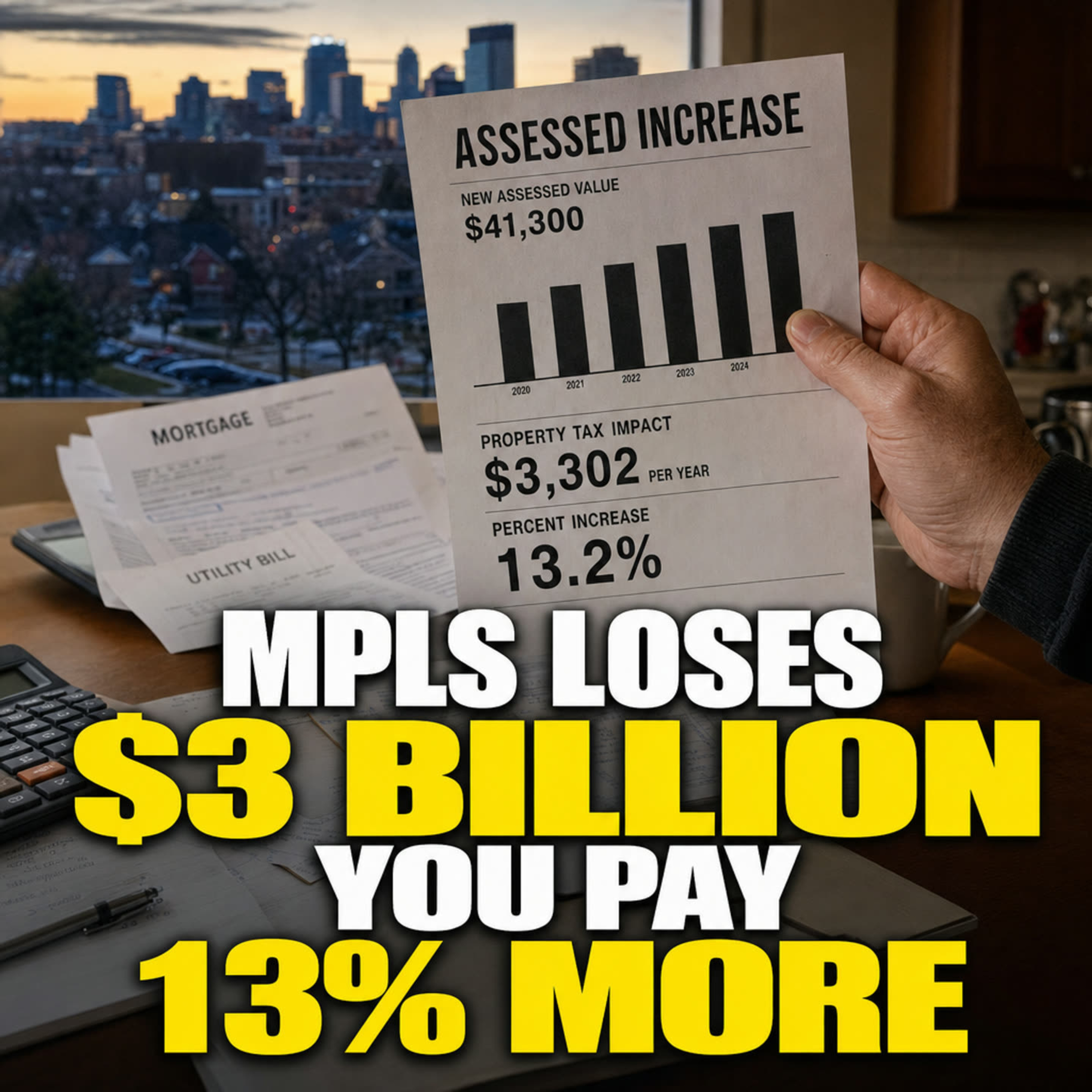 Minneapolis Mayor Fry Triple Whammy Hits Homeowners With 13% Tax Hike episode artwork