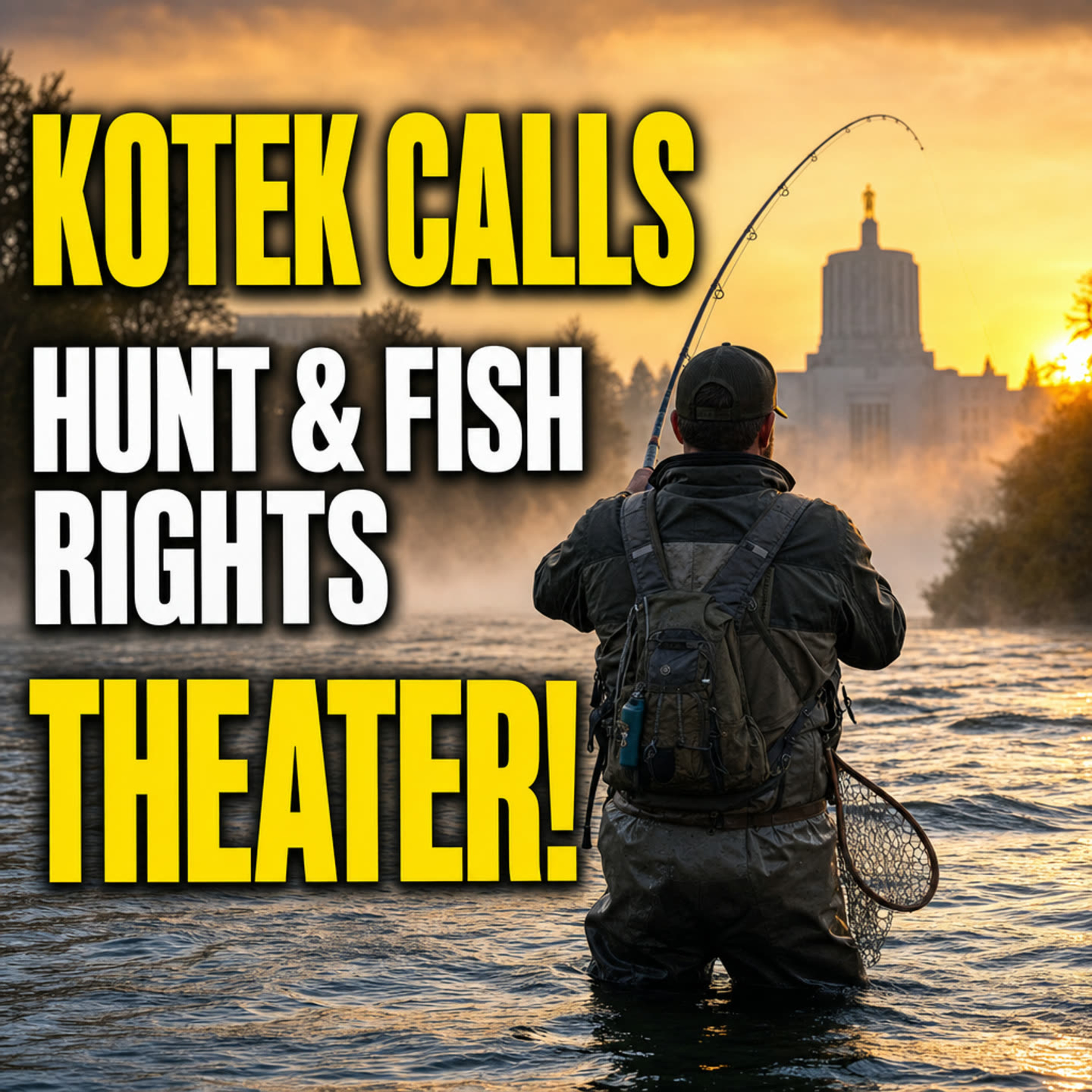 Oregon Almost Banned Hunting And Fishing Kotek Mocks Amendment As Theater episode artwork