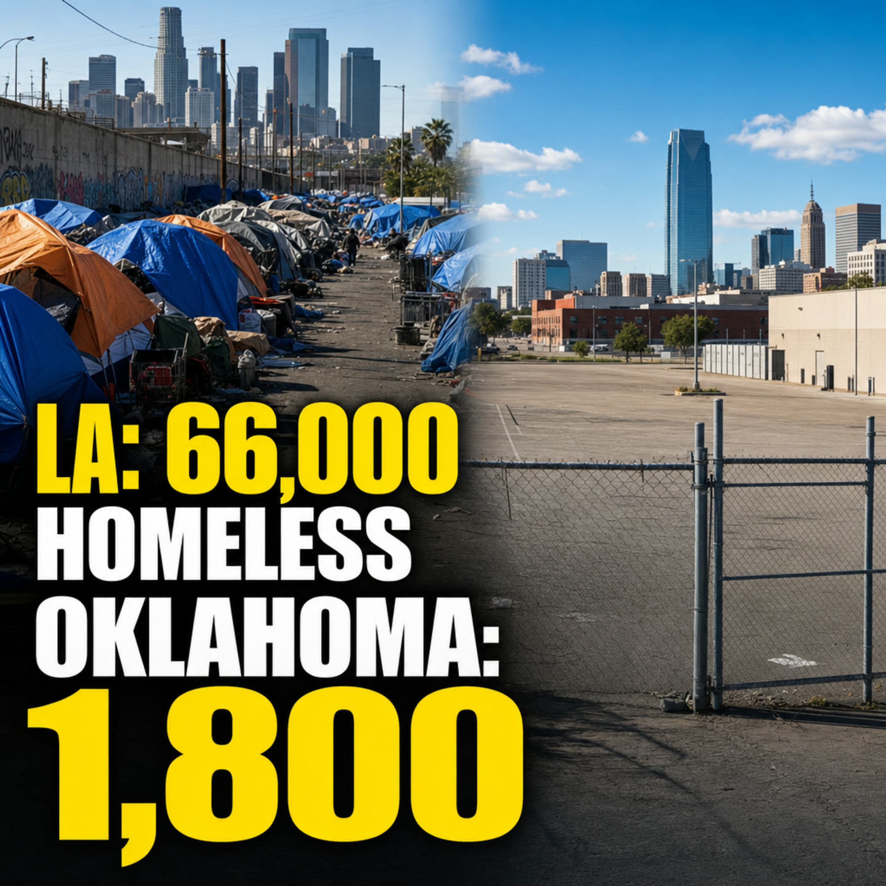 Oklahoma Governor Sends Invoice To Cities That Let Homeless Camps Multiply episode artwork