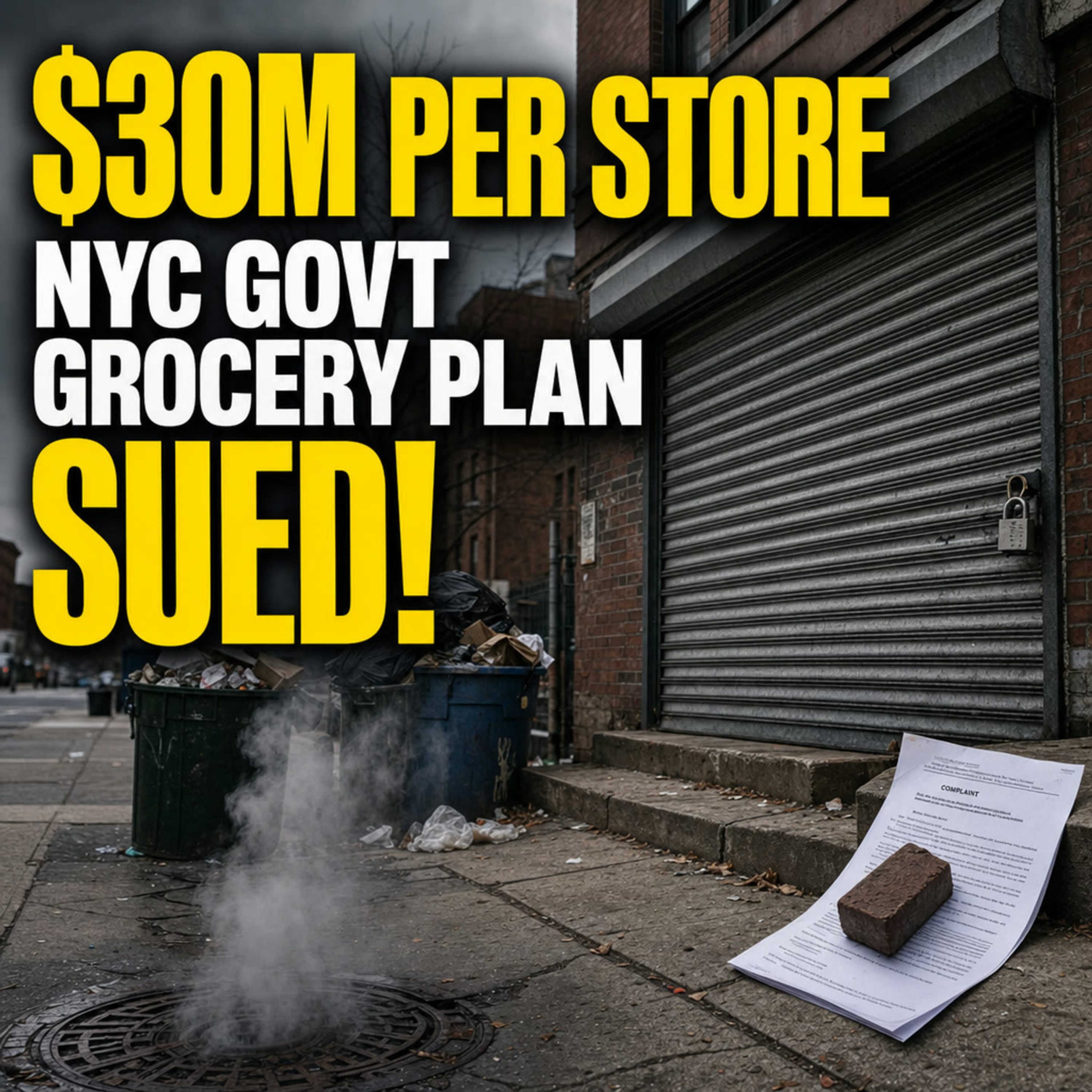NYC Immigrant Grocers Sue Mayor Mamdani Over $70M Government Grocery Scheme episode artwork