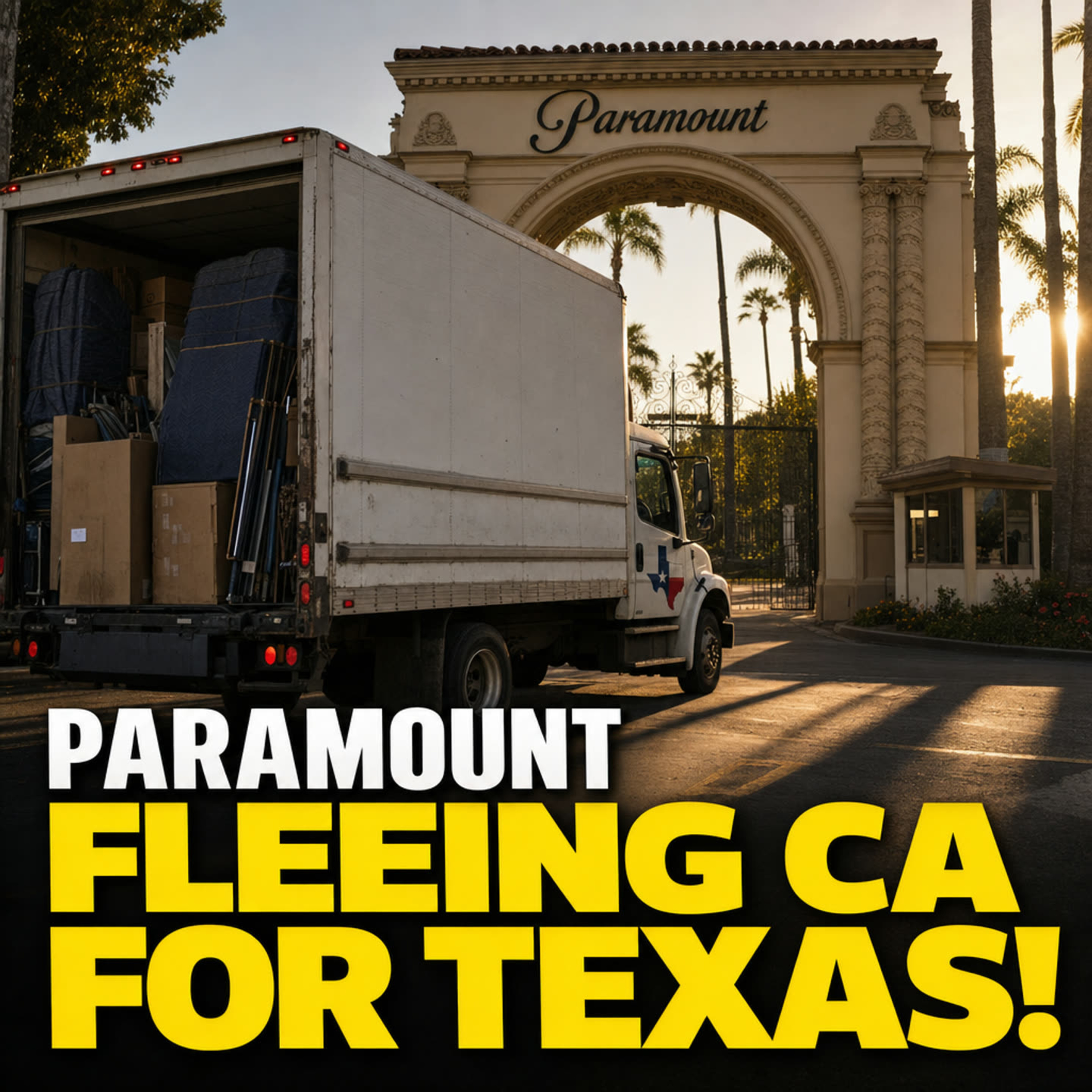 Newsom Panics Paramount Eyes Texas As California Kills Warner Bros. Deal episode artwork