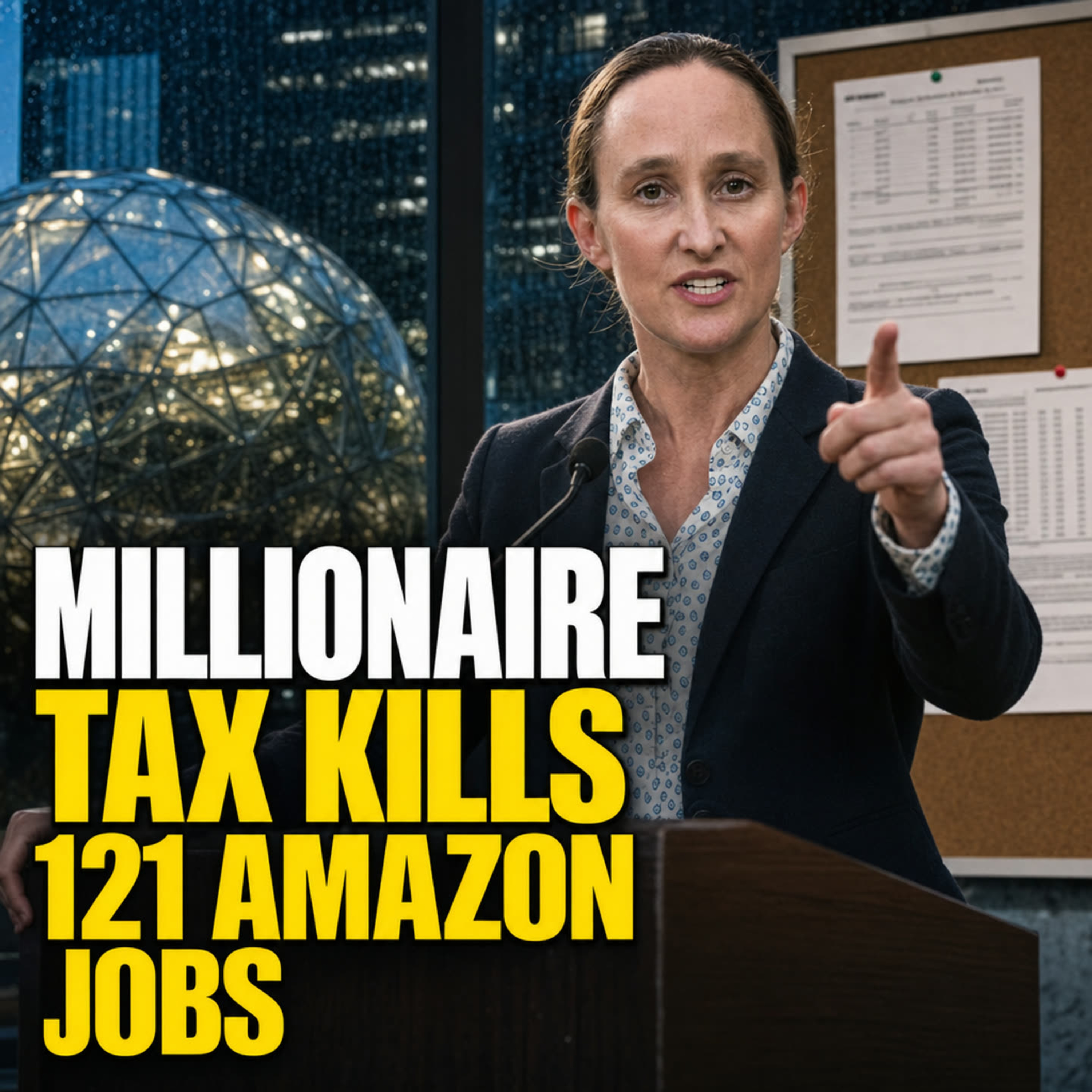 Amazon Cuts 121 WA Jobs As Katie Wilson Pushes Millionaire Tax episode artwork