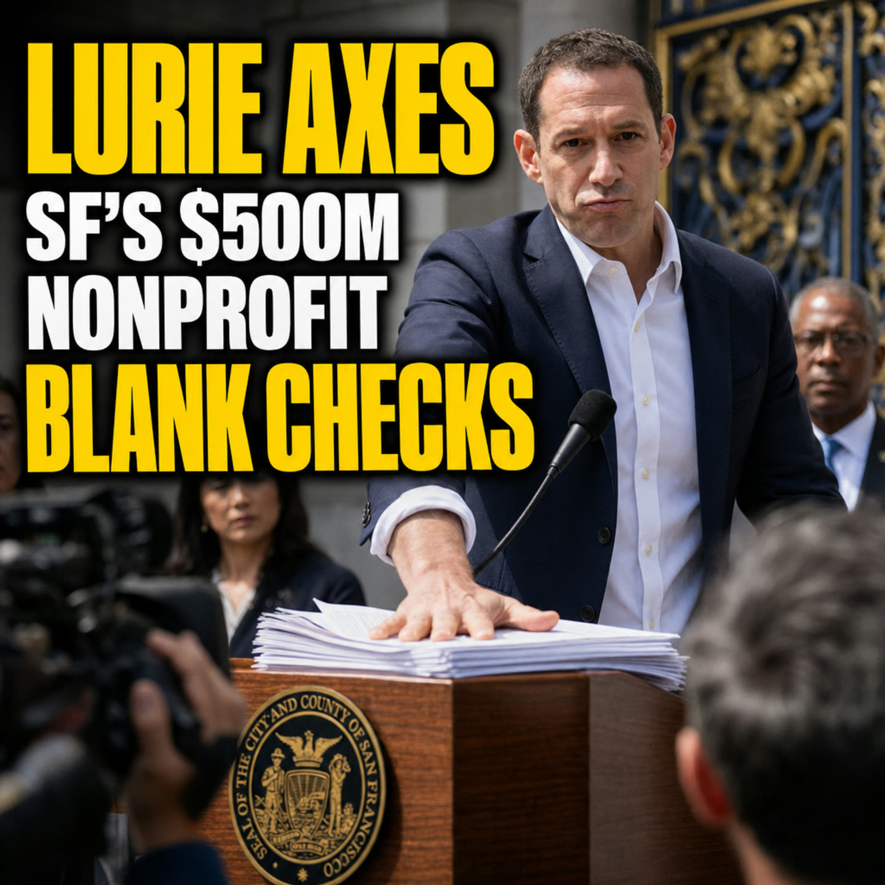 San Francisco Mayor Lurie Axes $500M In Homeless NGO Blank Checks episode artwork