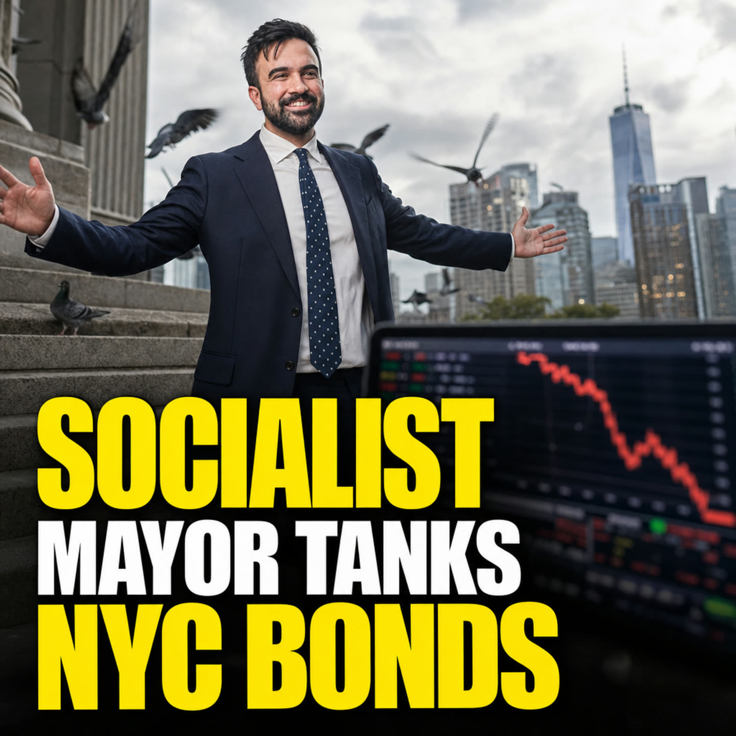 Mamdani's Socialist Spending Spree Drives NYC Toward Bond Downgrade episode artwork