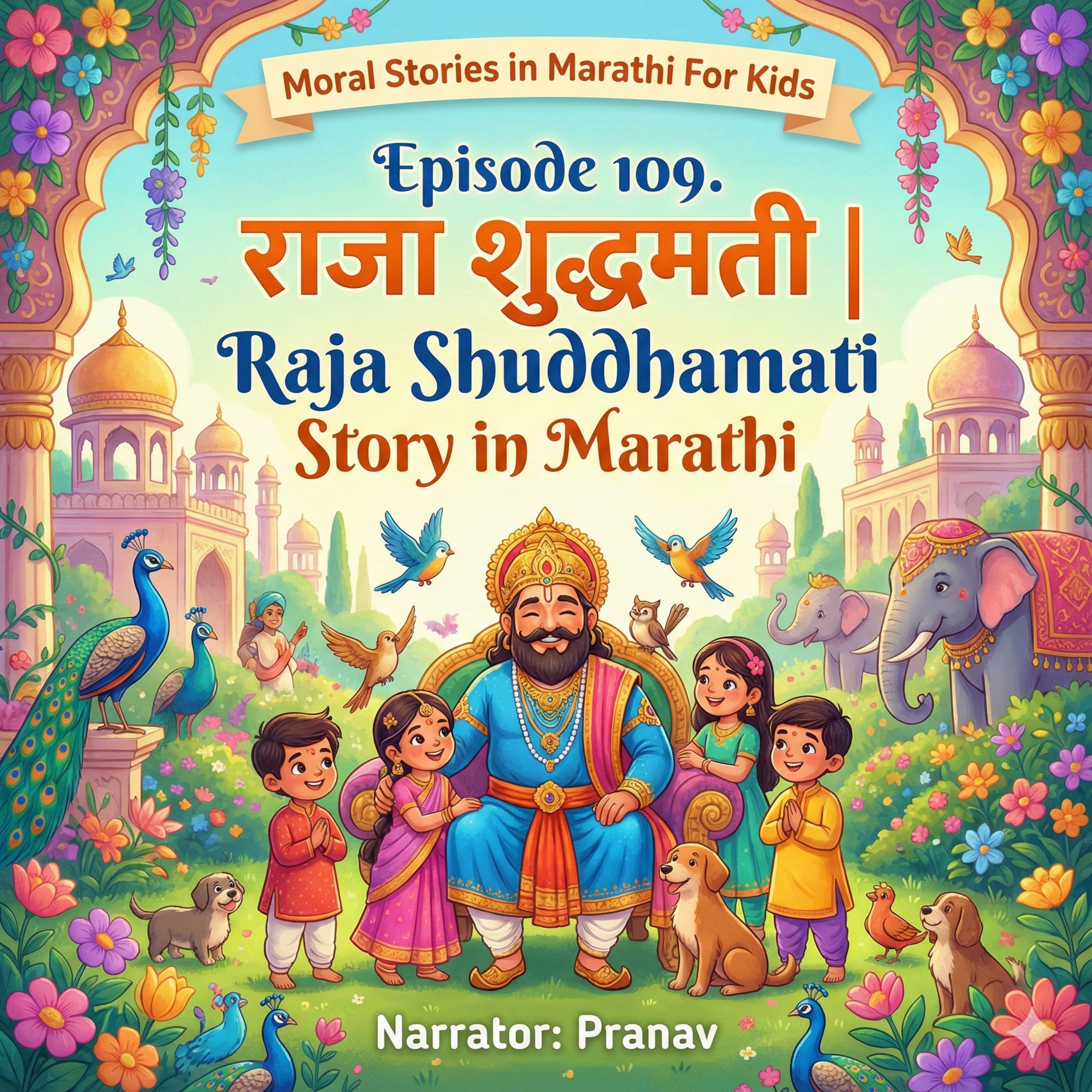 109. राजा शुद्धमती | Raja Shuddhamati Story for Kids | Sane Guruji Story episode artwork