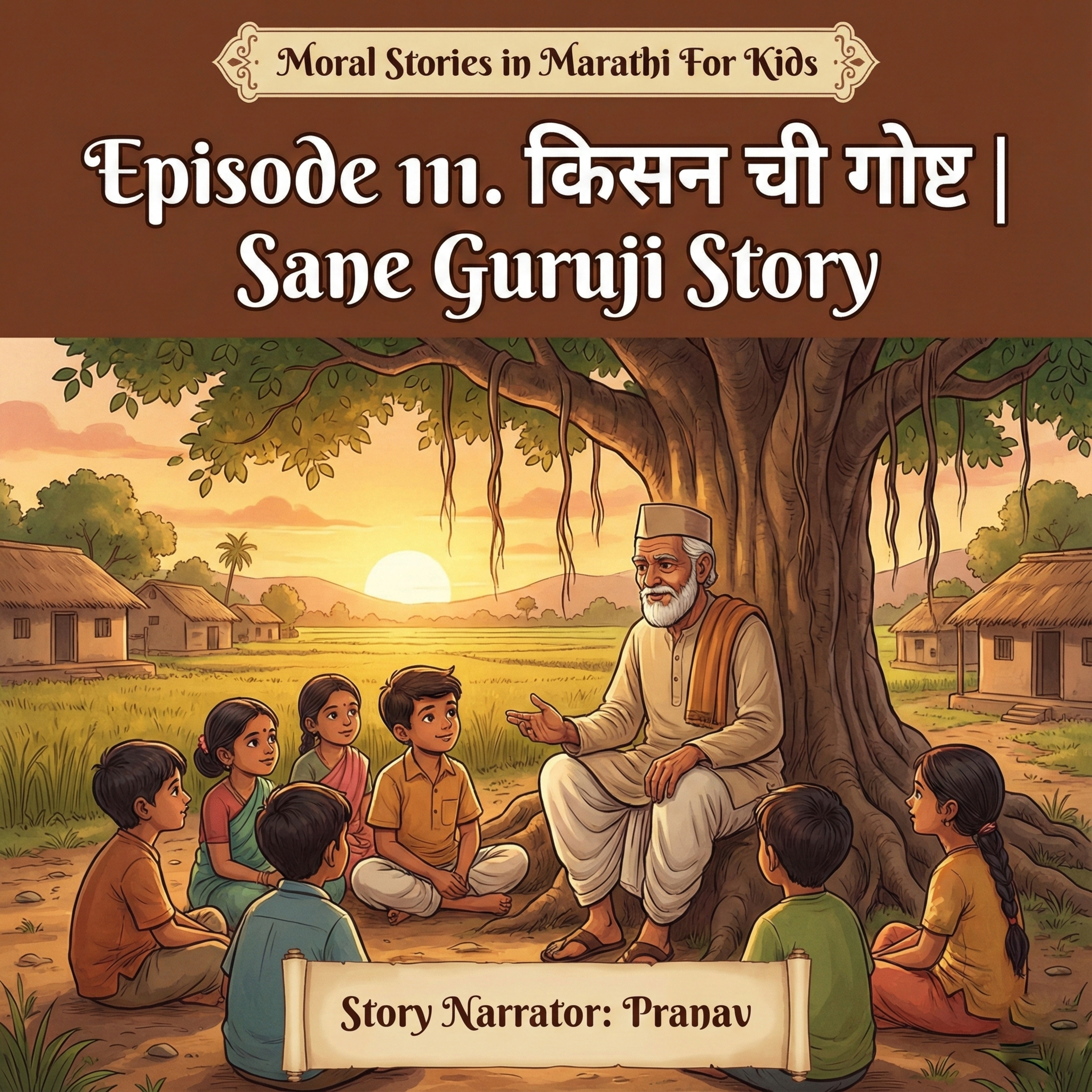 111. किसन ची गोष्ट | Sane Guruji Story episode artwork